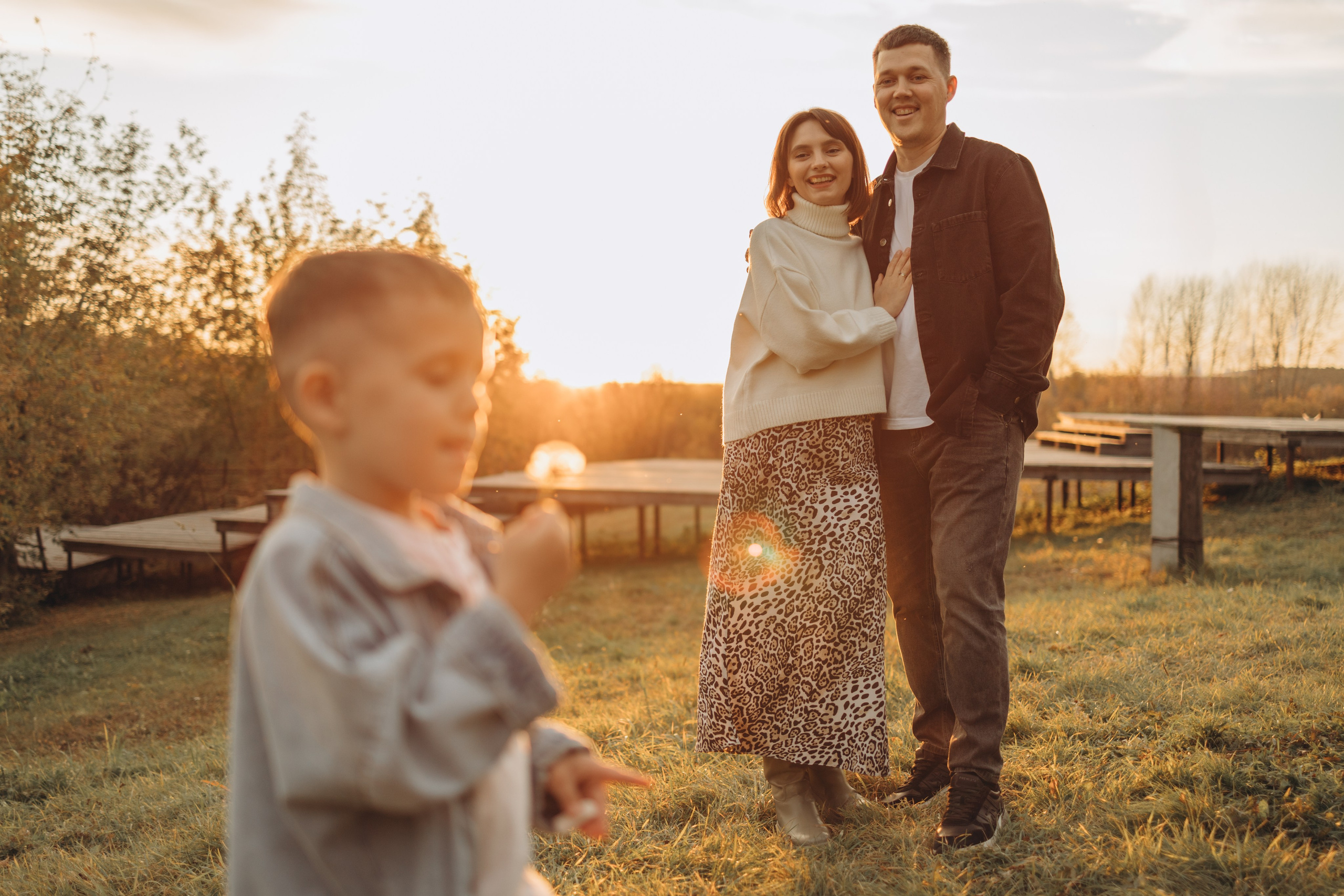 Сентябрьский вечер. Семейный и детский фотограф в Тюмени Вика Алленова
