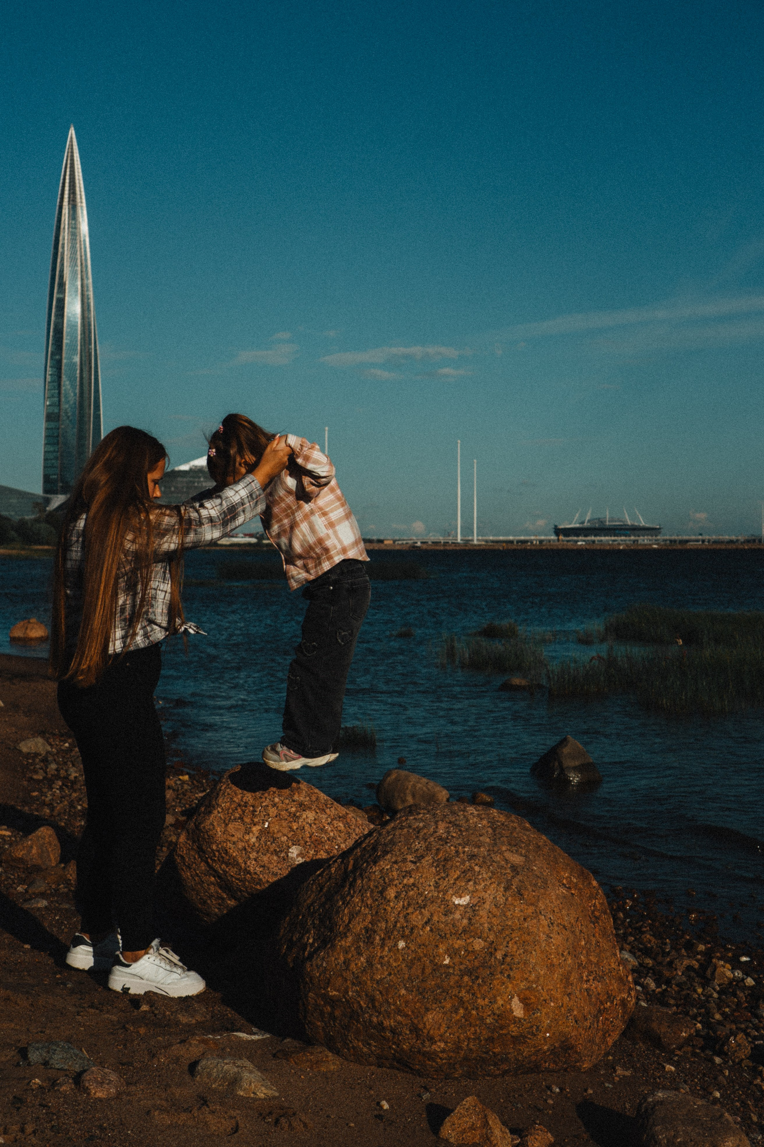МАМА И ДОЧКА НА ФИНСКОМ ЗАЛИВЕ. Профессиональный фотограф, Санкт-Петербург — Виктория Богомолова