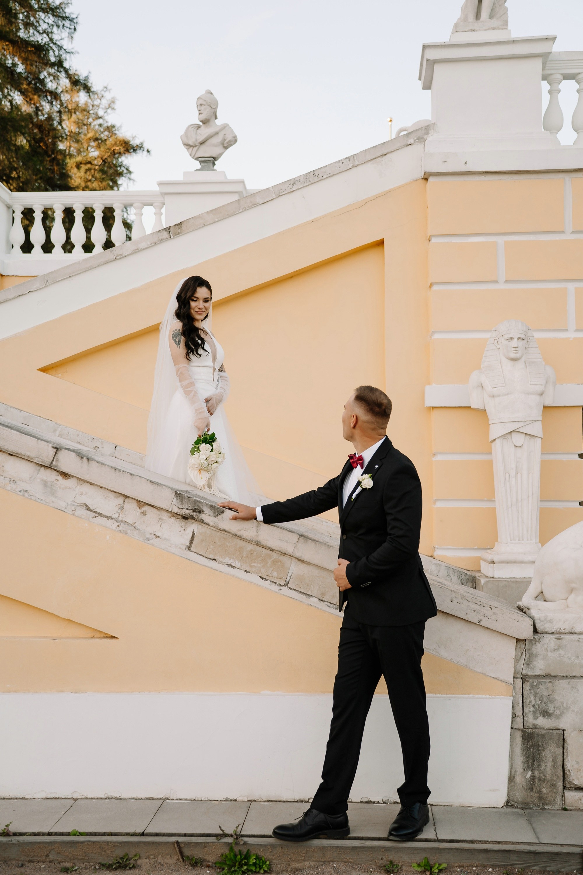 Свадьба в усадьбе Архангельское. Свадебный и семейный фотограф в Москве Светлана Зоткина
