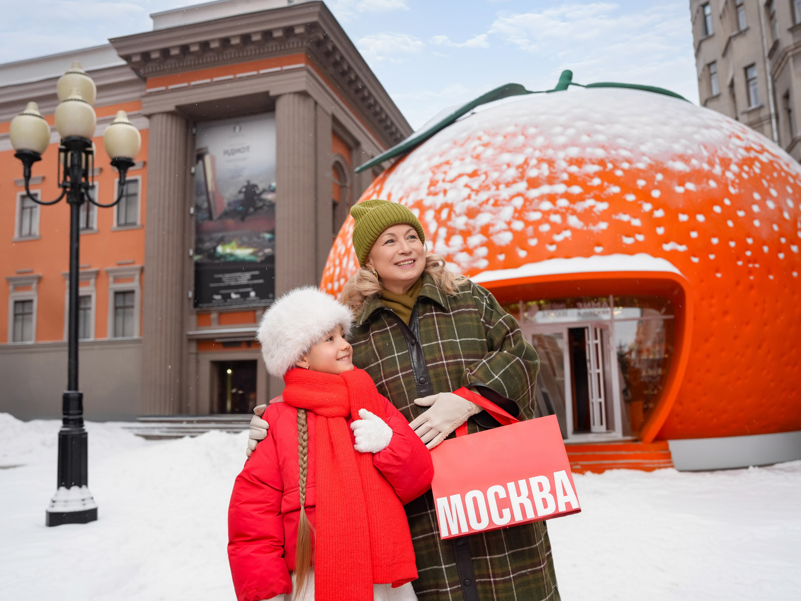 «Зима в Москве». Коммерческий, репортажный фотограф в Москве Лейла Мару