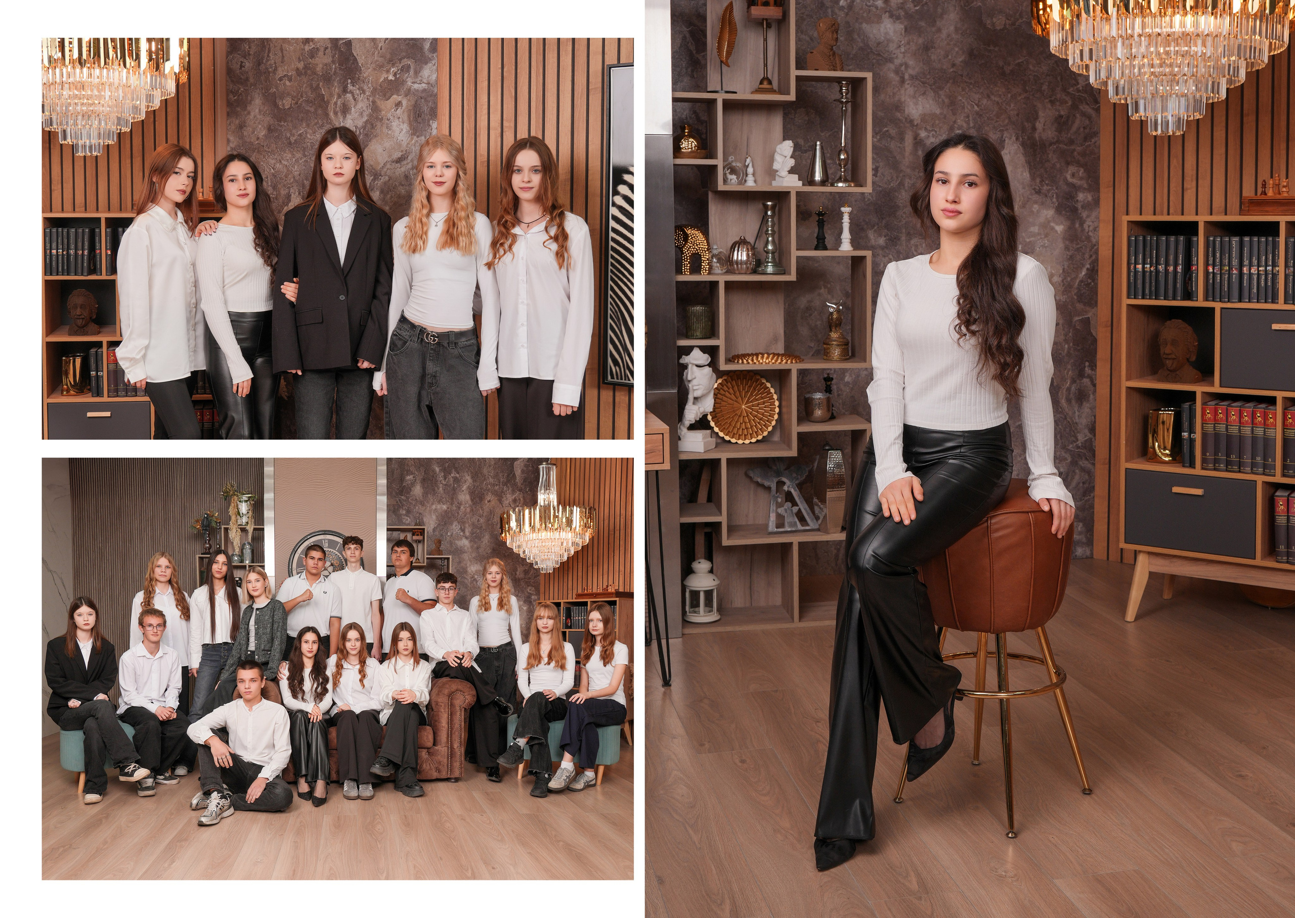 ШКОЛА № 80 9 Д. Красивый выпускной альбом в Краснодаре