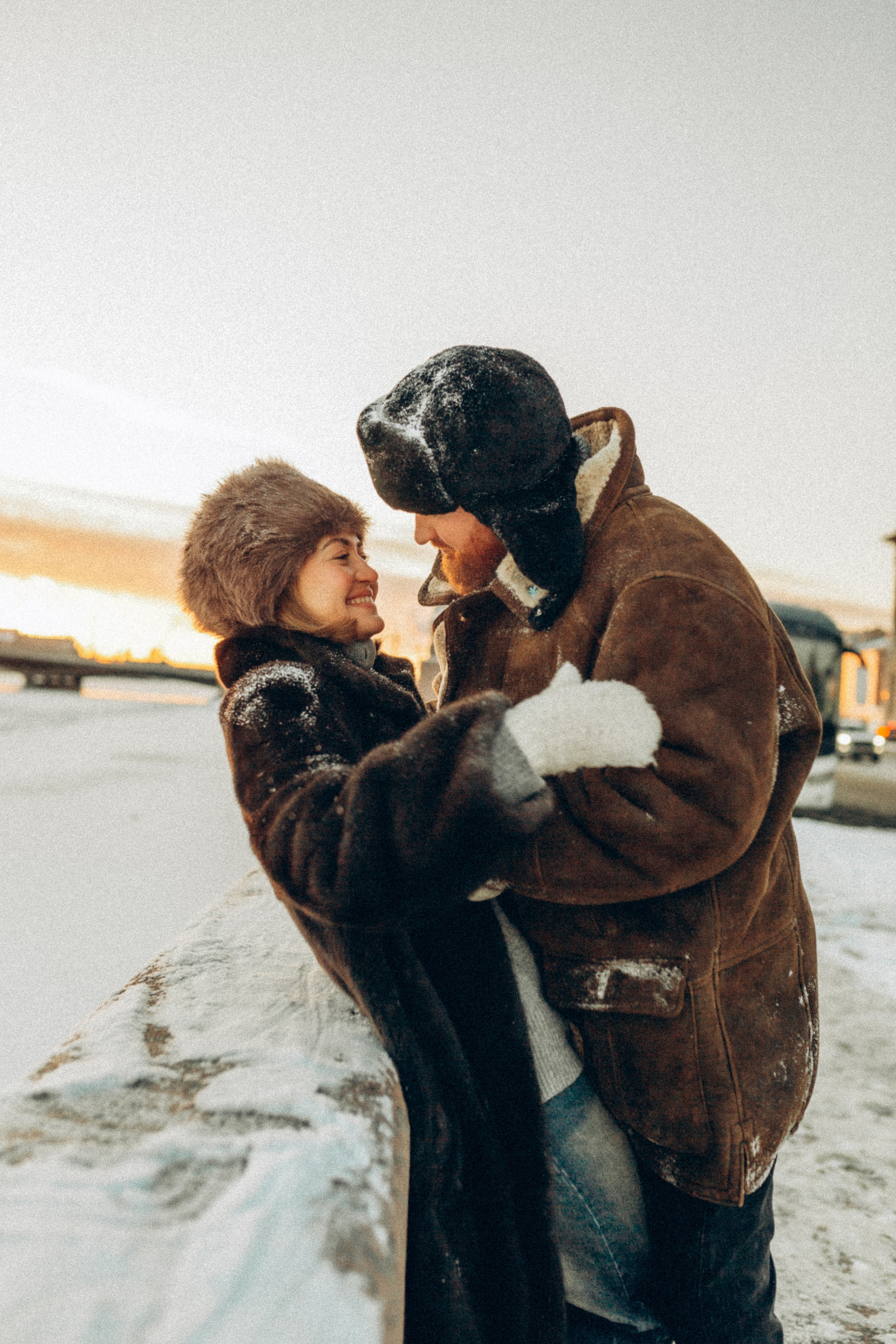 LoveStory зимняя. Фотограф Санкт-Петербург Князева Елизавета