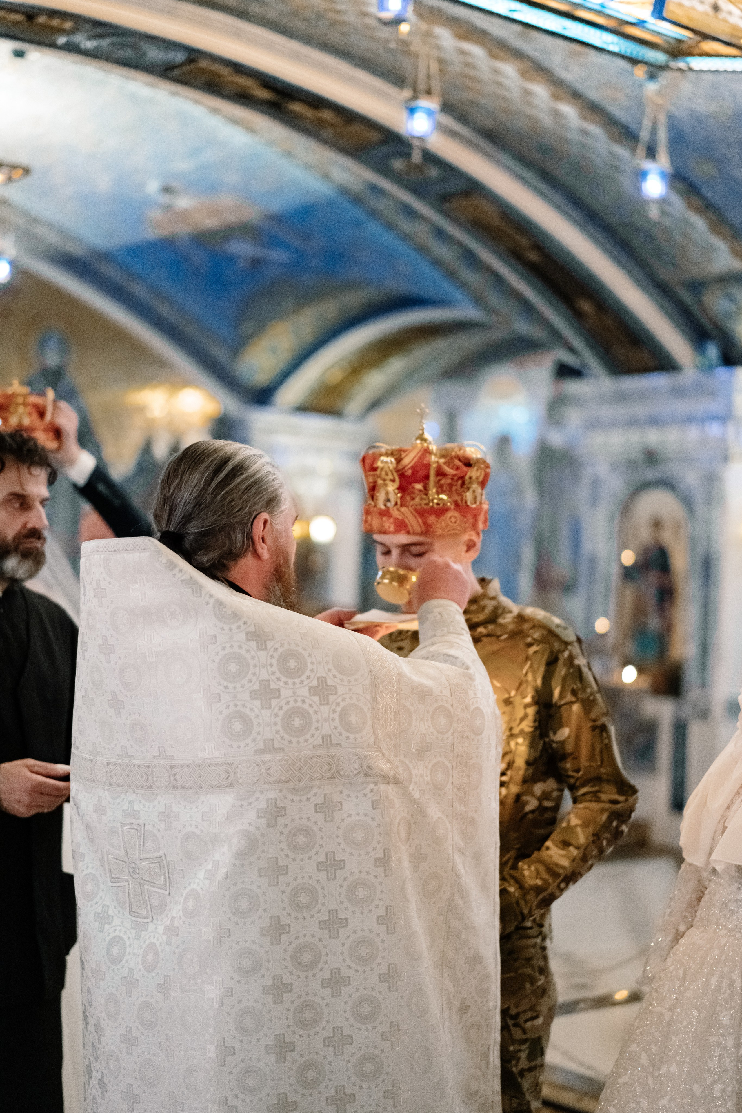 Венчание в Главном храме вооруженных сил (Патриот). Семейный фотограф Одинцово Москва Наталия Черенкова