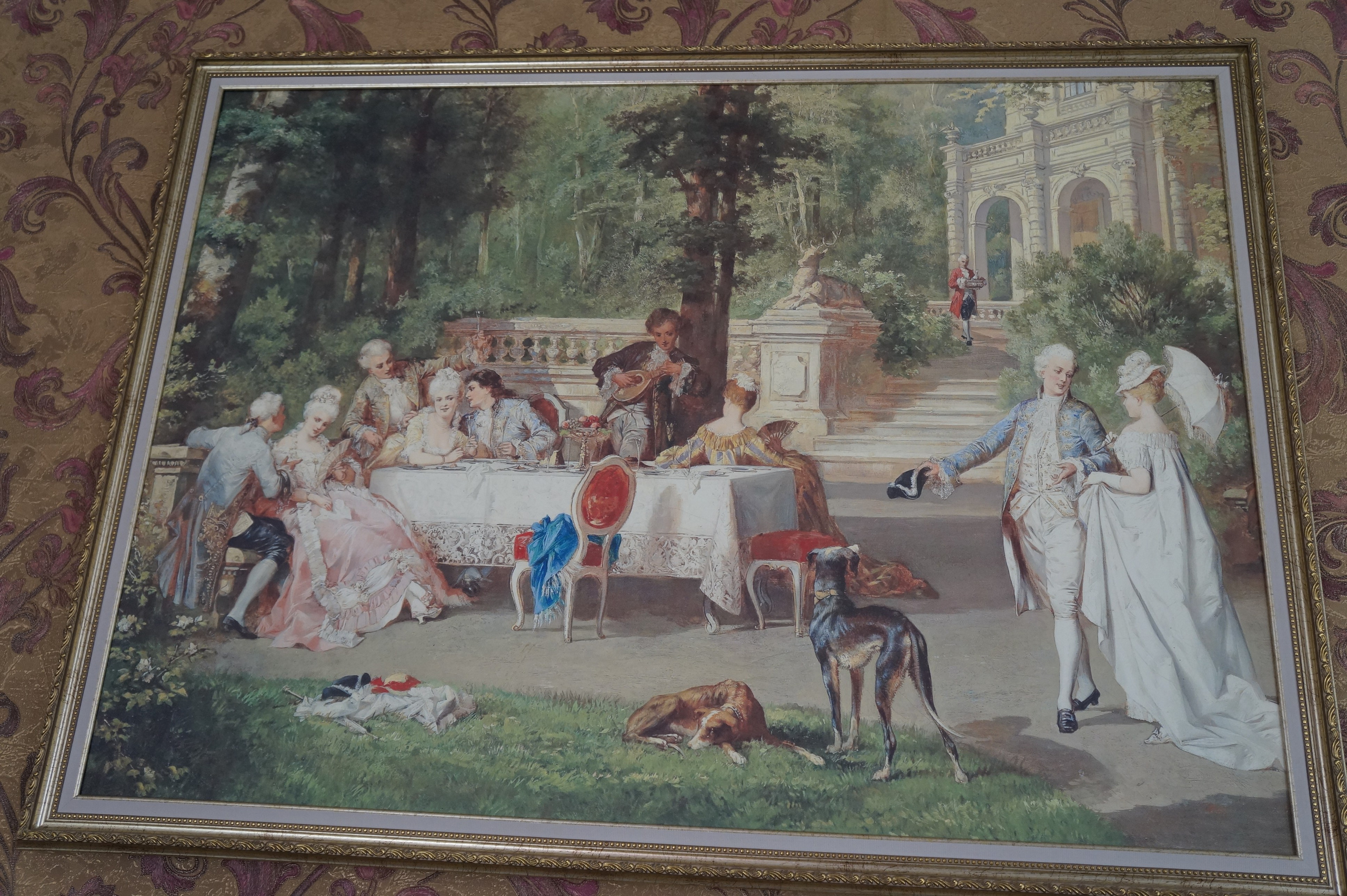 Картина друзей термы Золотой ключик