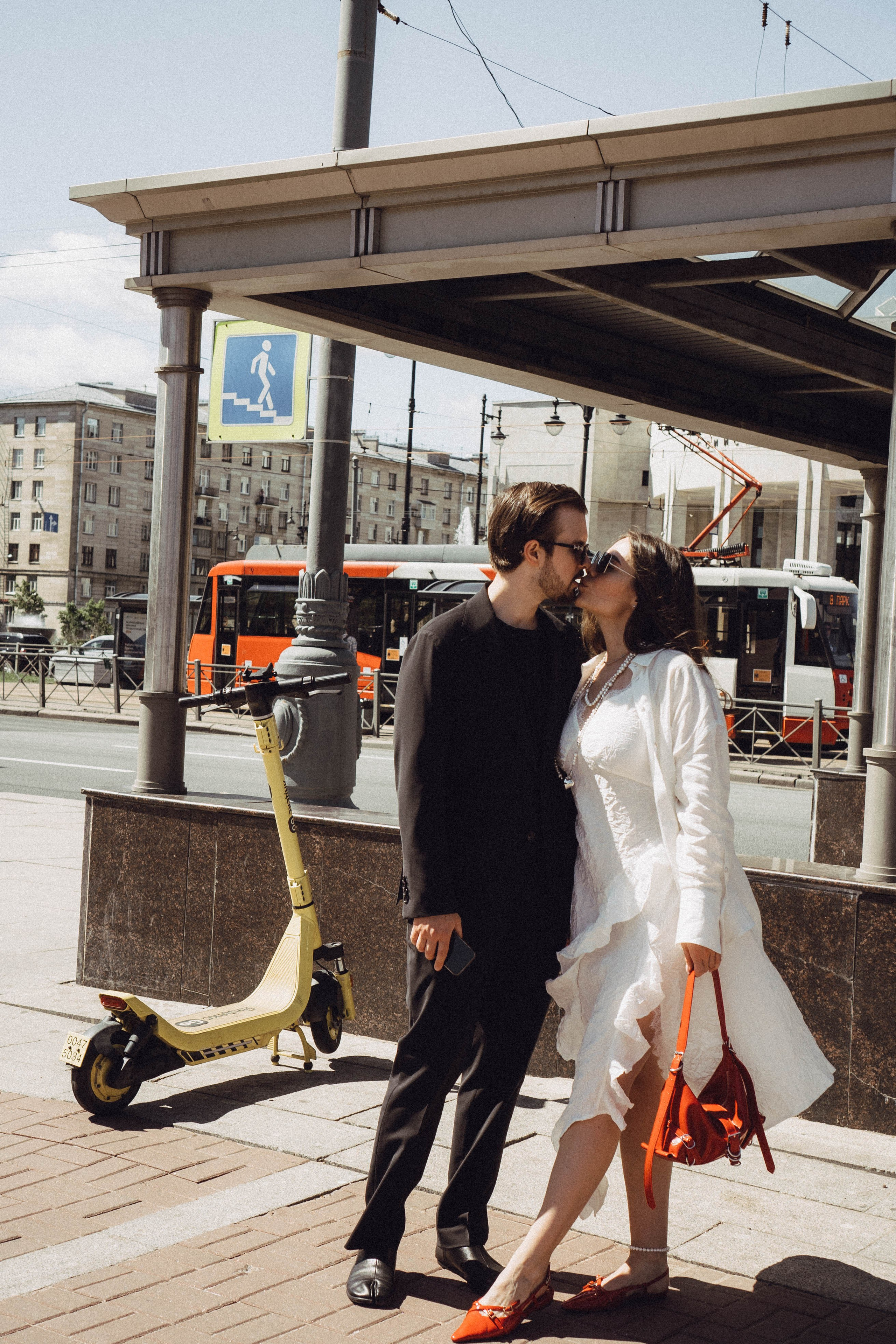 СВАДЕБНАЯ СЬЕМКА В ПАРКЕ ПОБЕДЫ И ПРОГУЛКА ПО МОСКОВСКОМУ ПРОСПЕКТУ. Профессиональный фотограф, Санкт-Петербург — Виктория Богомолова