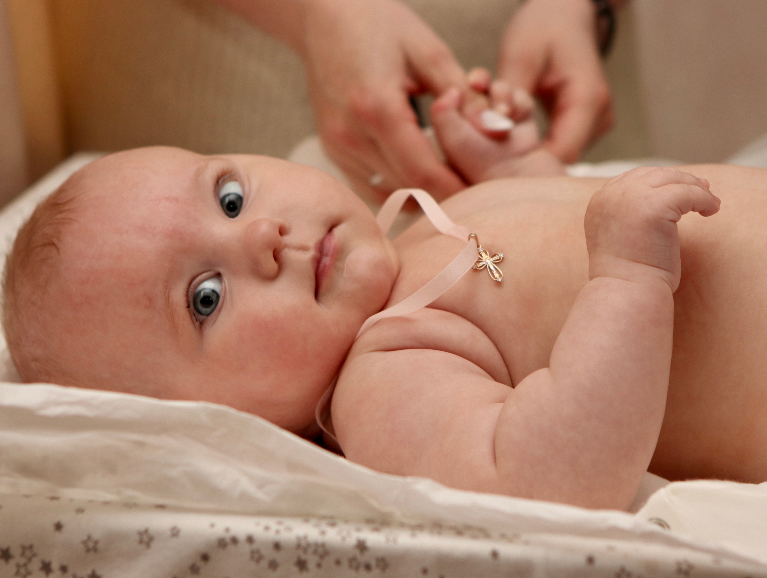 Анастасия и Вадим — крещение Виктории. Фотограф в Курске Смирнов Евгений