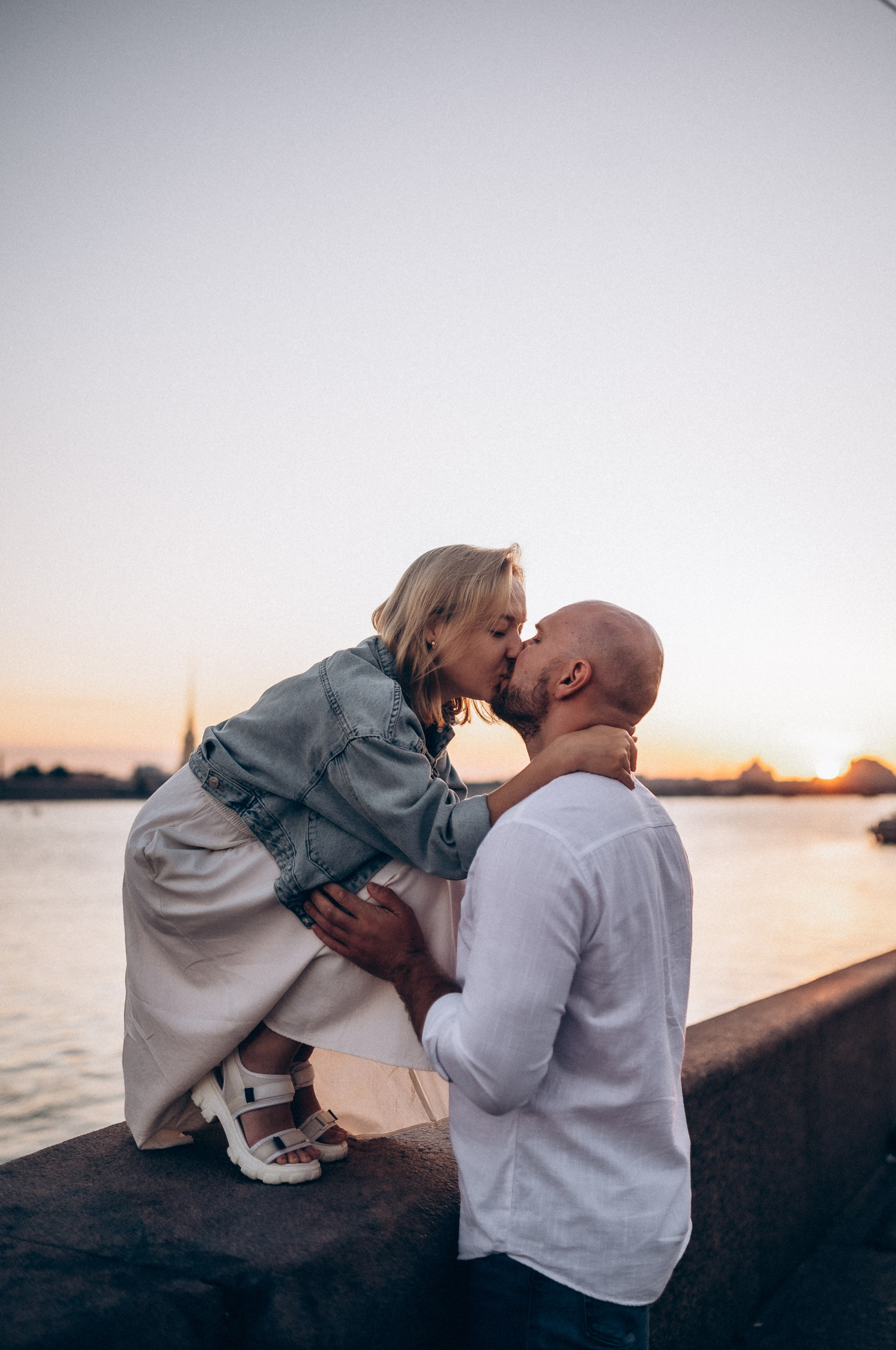 Лав стори Питер на рассвете. Фотограф ПИТЕР СПБ Надежда Баранова