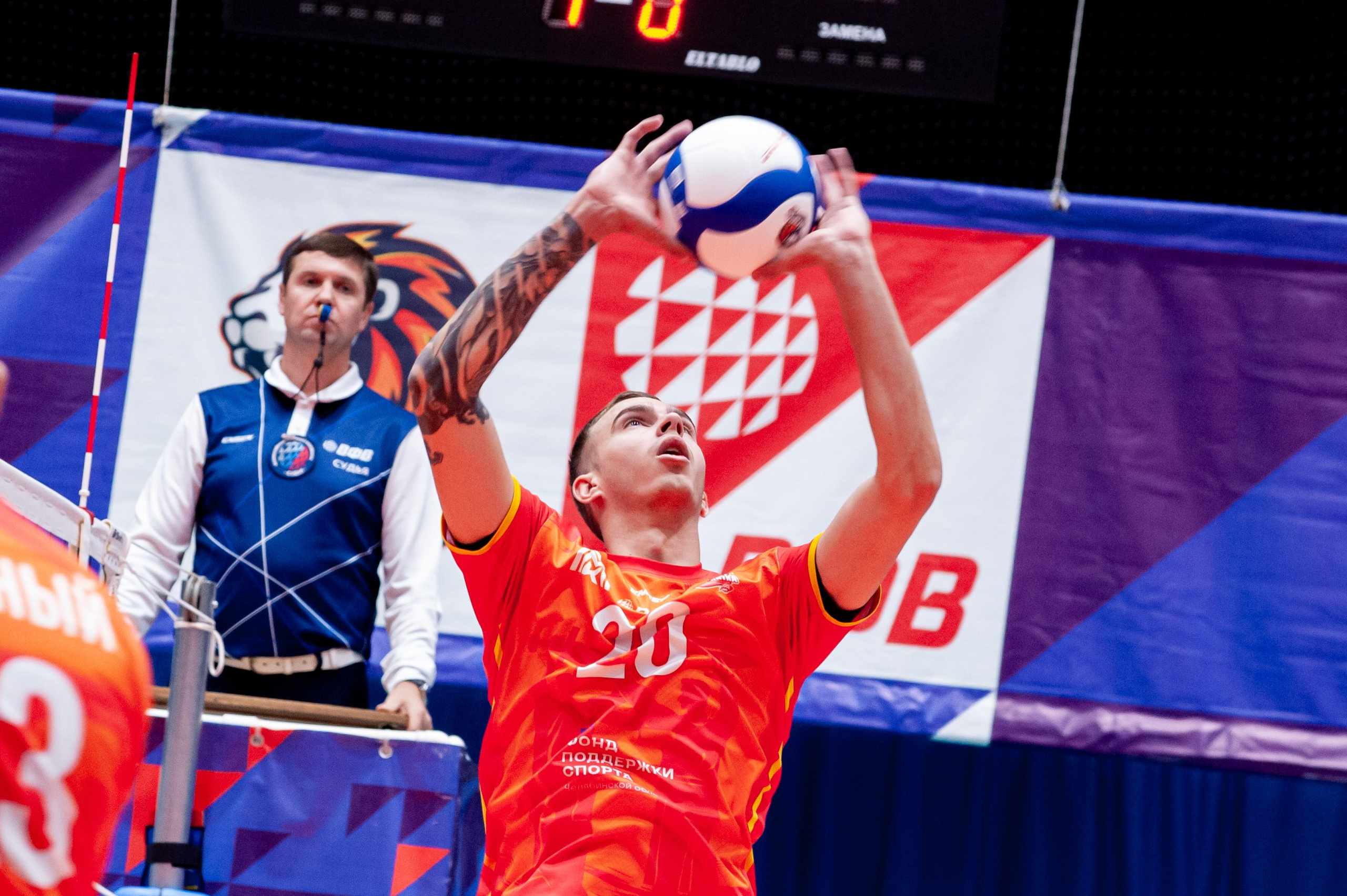 Чемпионат России по волейболу. Высшая лига А. Магнитка — Тюмень. Фотограф Магнитогорск Данил Семенов