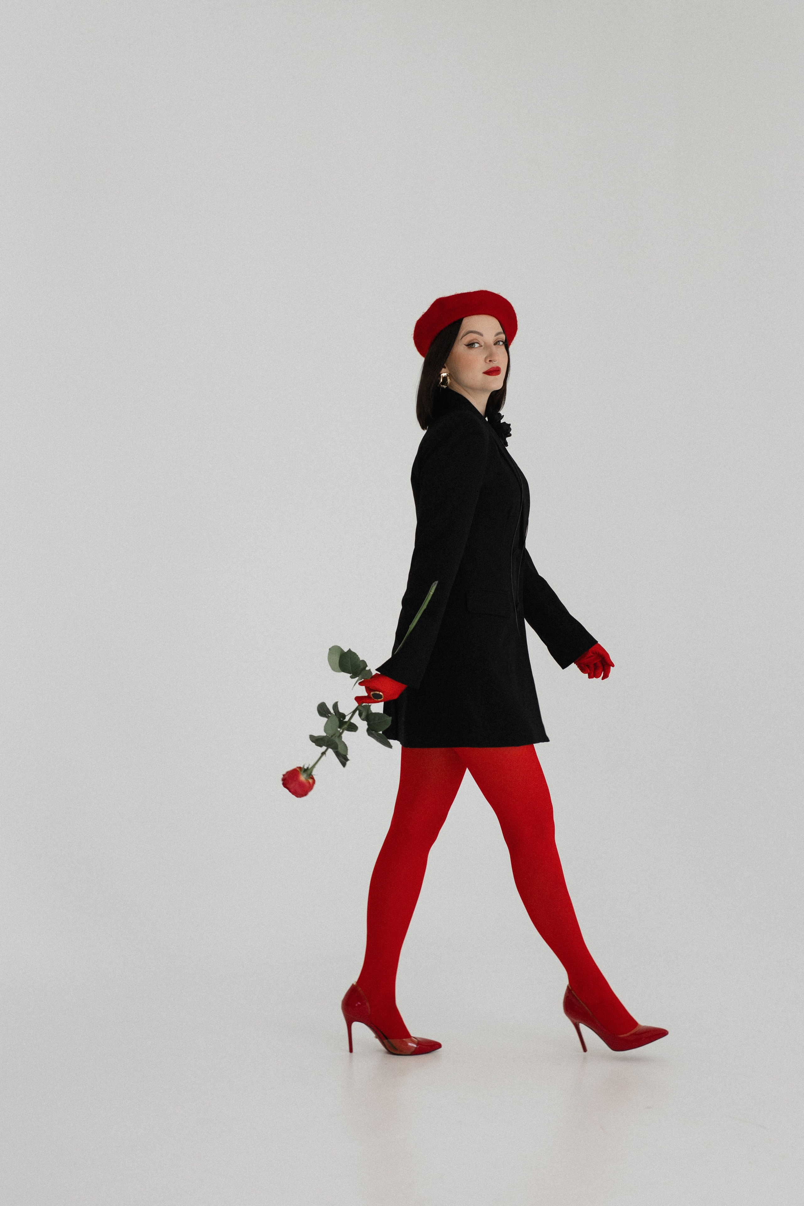 Lady in red. Фотограф Романова Анна