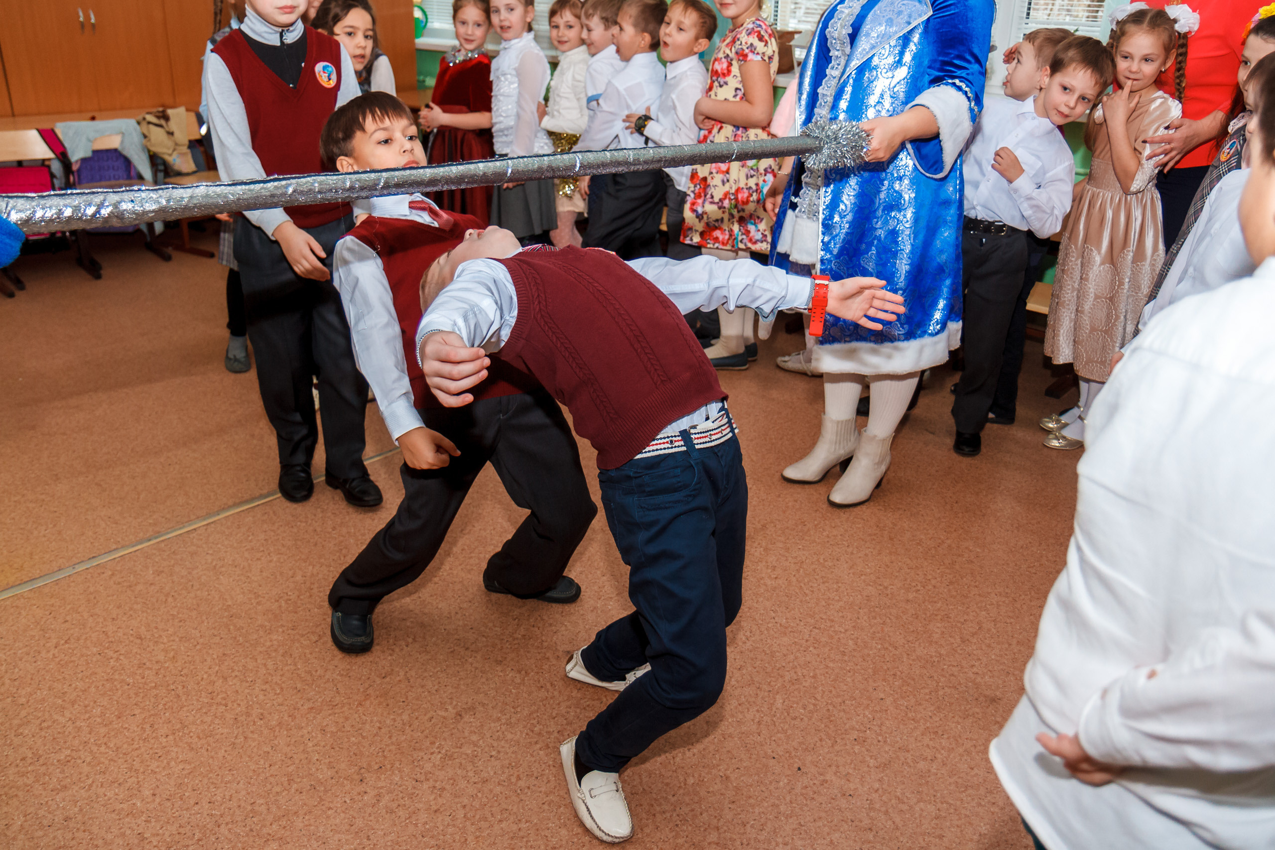 Новогодний праздник в классе. Фотографиня Мария Дикова