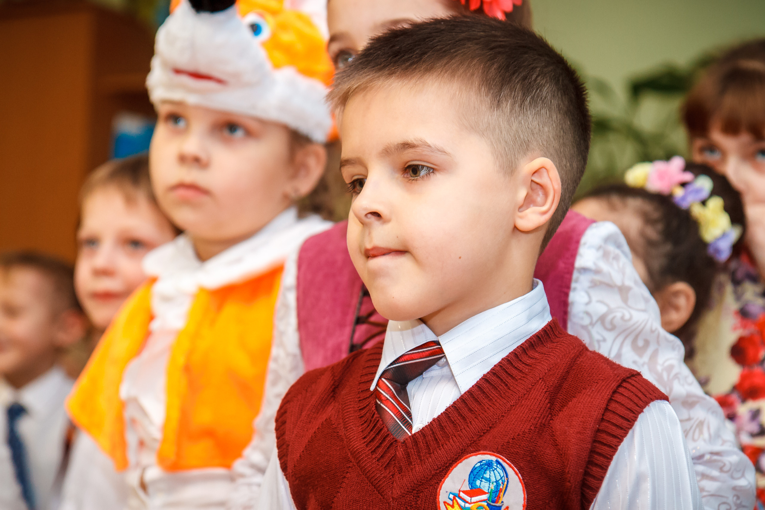 Новогодний праздник в классе. Фотографиня Мария Дикова