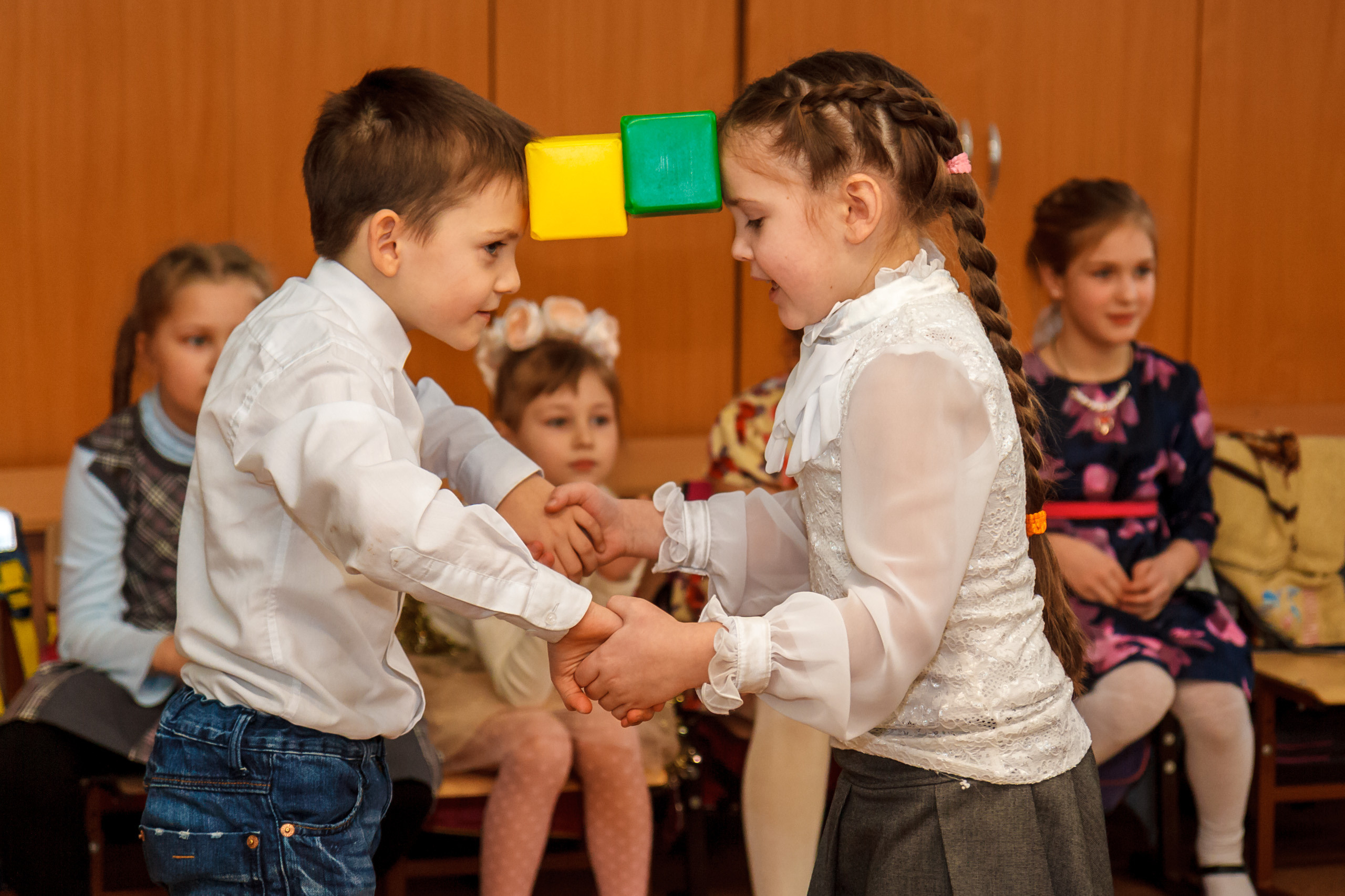 Новогодний праздник в классе. Фотографиня Мария Дикова
