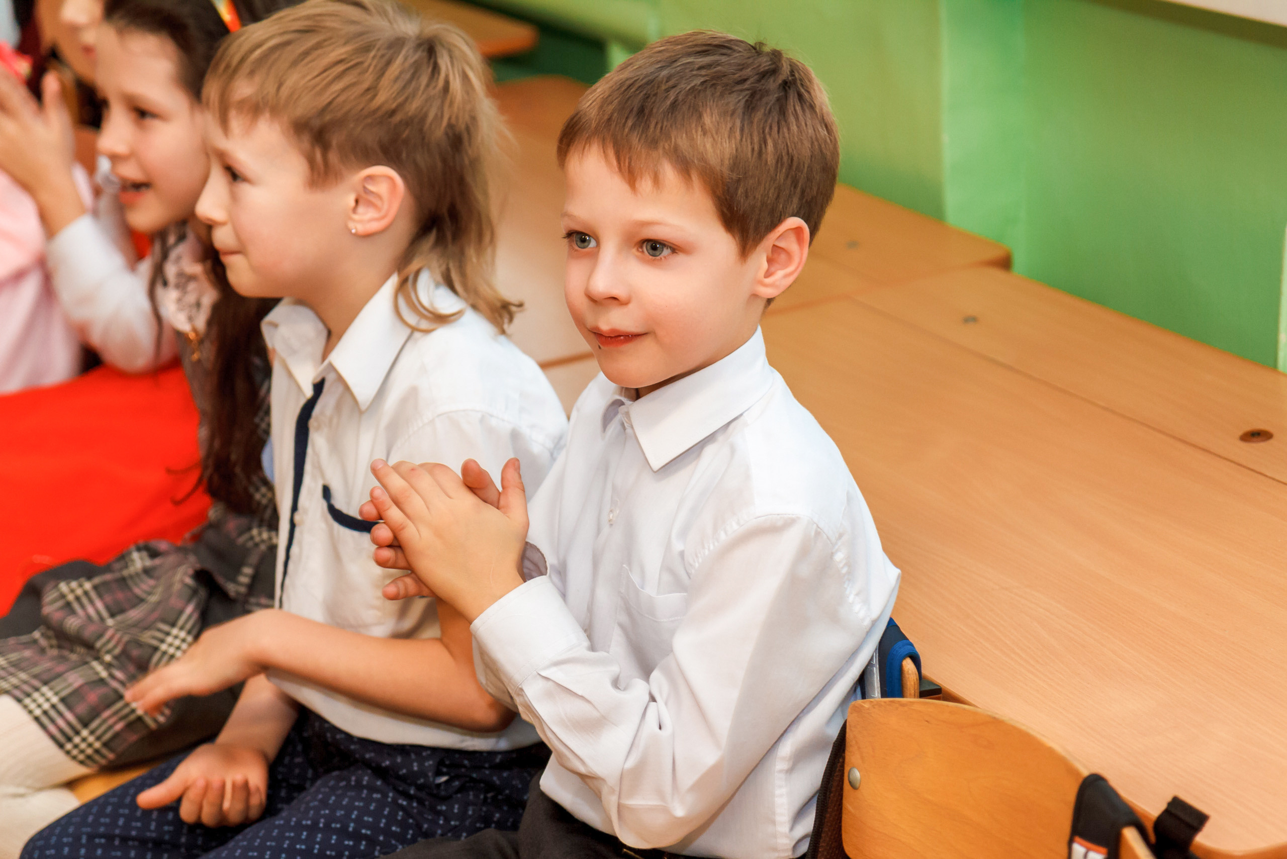 Новогодний праздник в классе. Фотографиня Мария Дикова