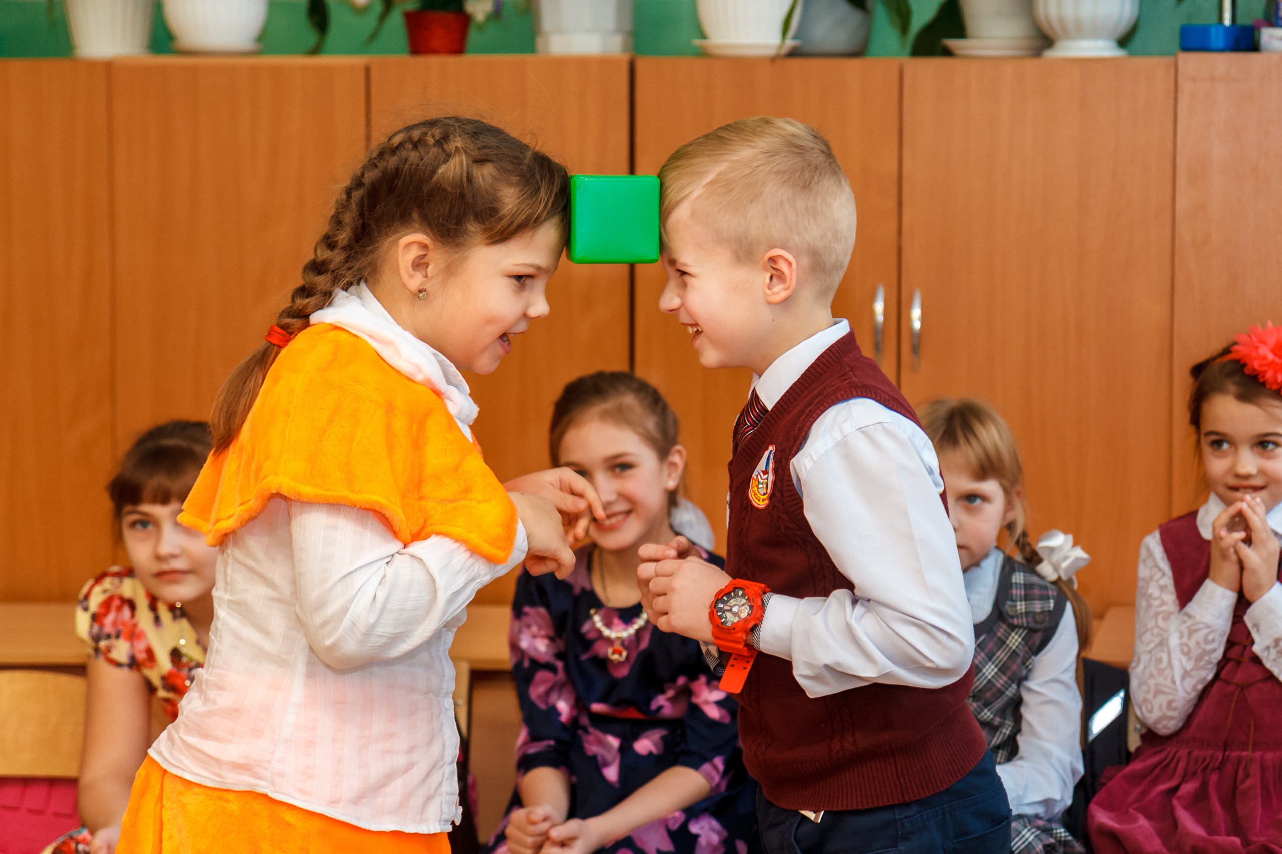 Новогодний праздник в классе. Фотографиня Мария Дикова