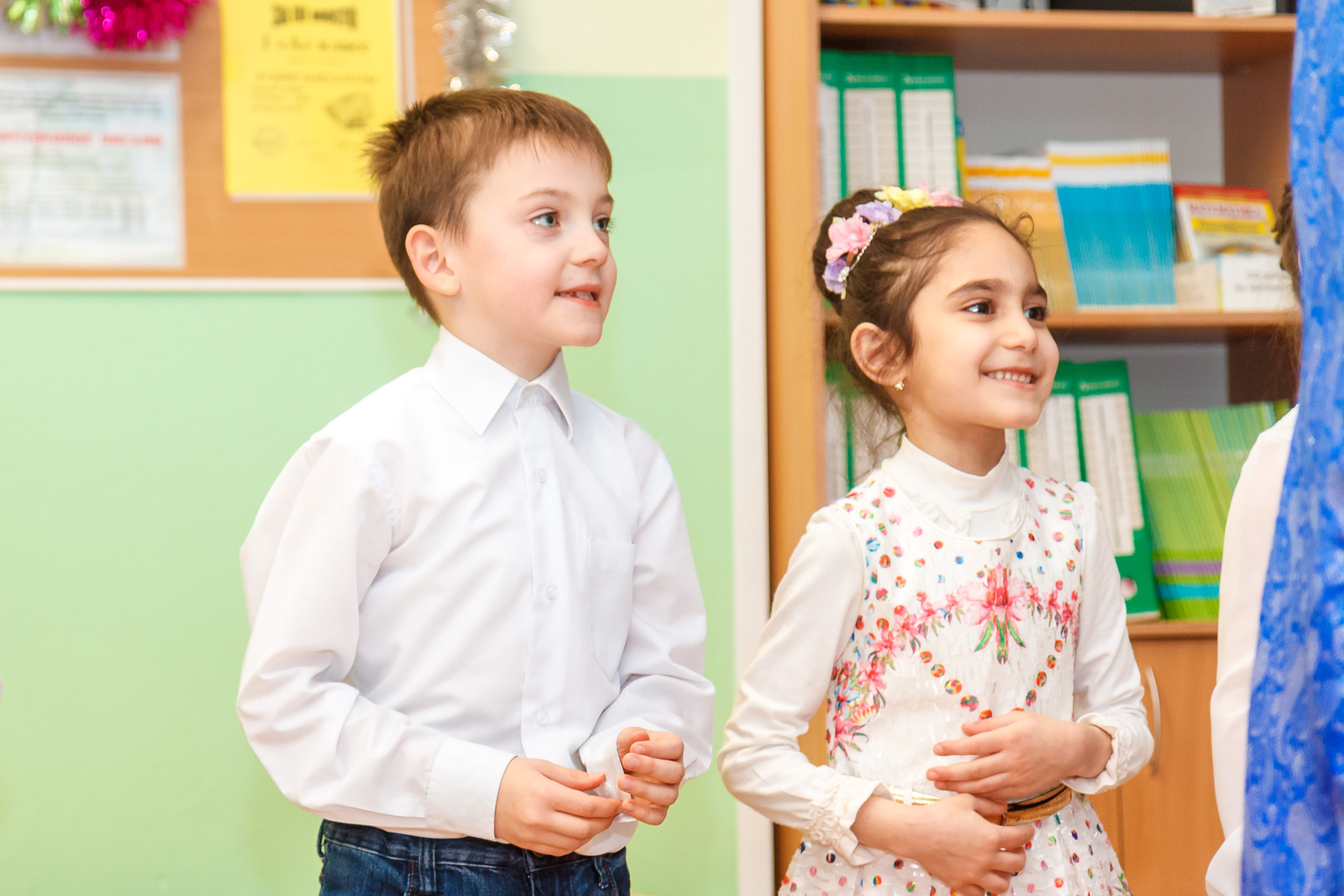 Новогодний праздник в классе. Фотографиня Мария Дикова