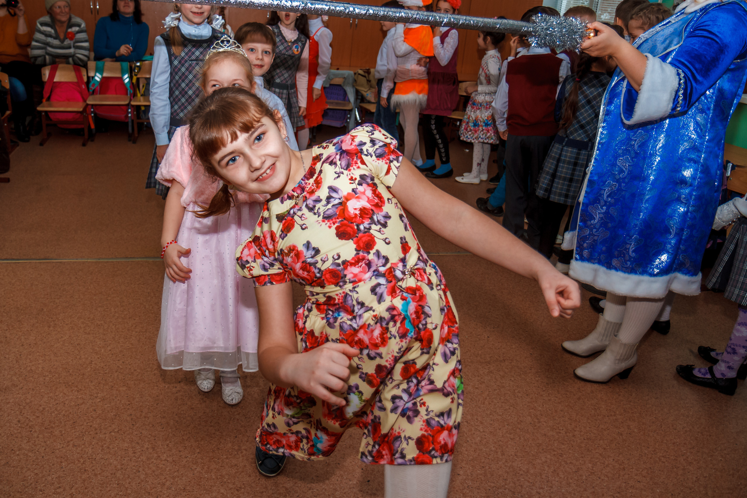 Новогодний праздник в классе. Фотографиня Мария Дикова