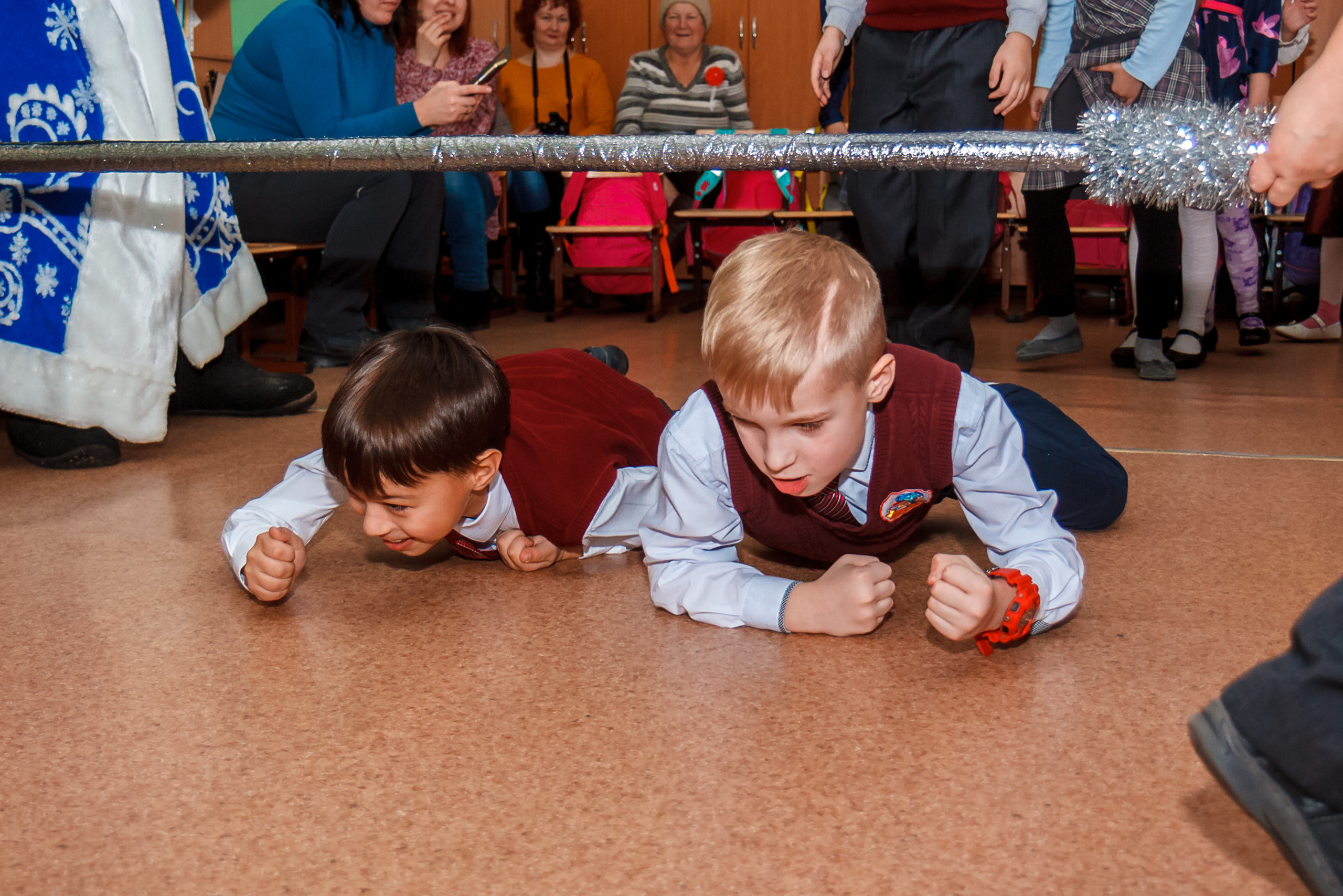 Новогодний праздник в классе. Фотографиня Мария Дикова