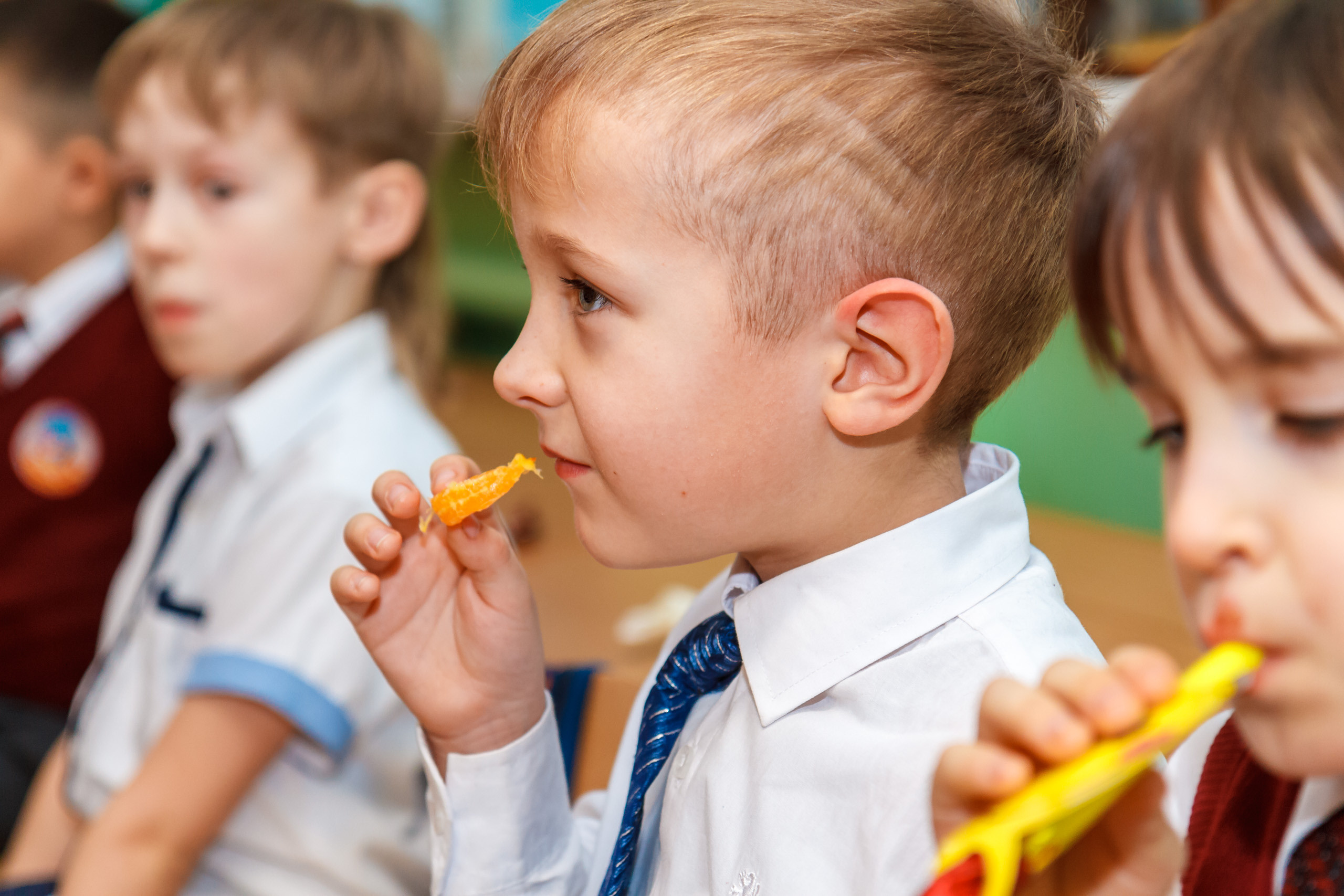 Новогодний праздник в классе. Фотографиня Мария Дикова