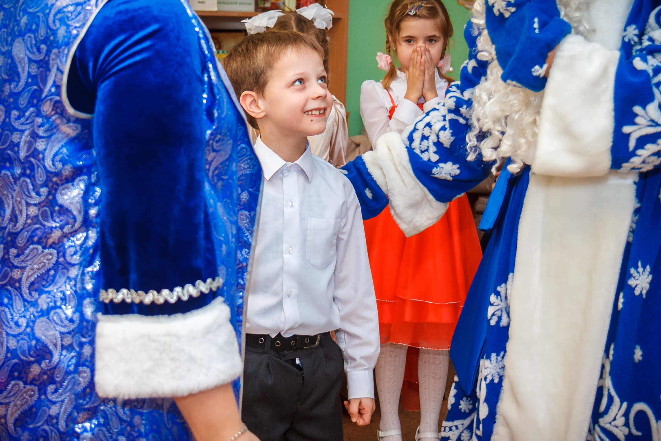 Новогодний праздник в классе. Фотографиня Мария Дикова