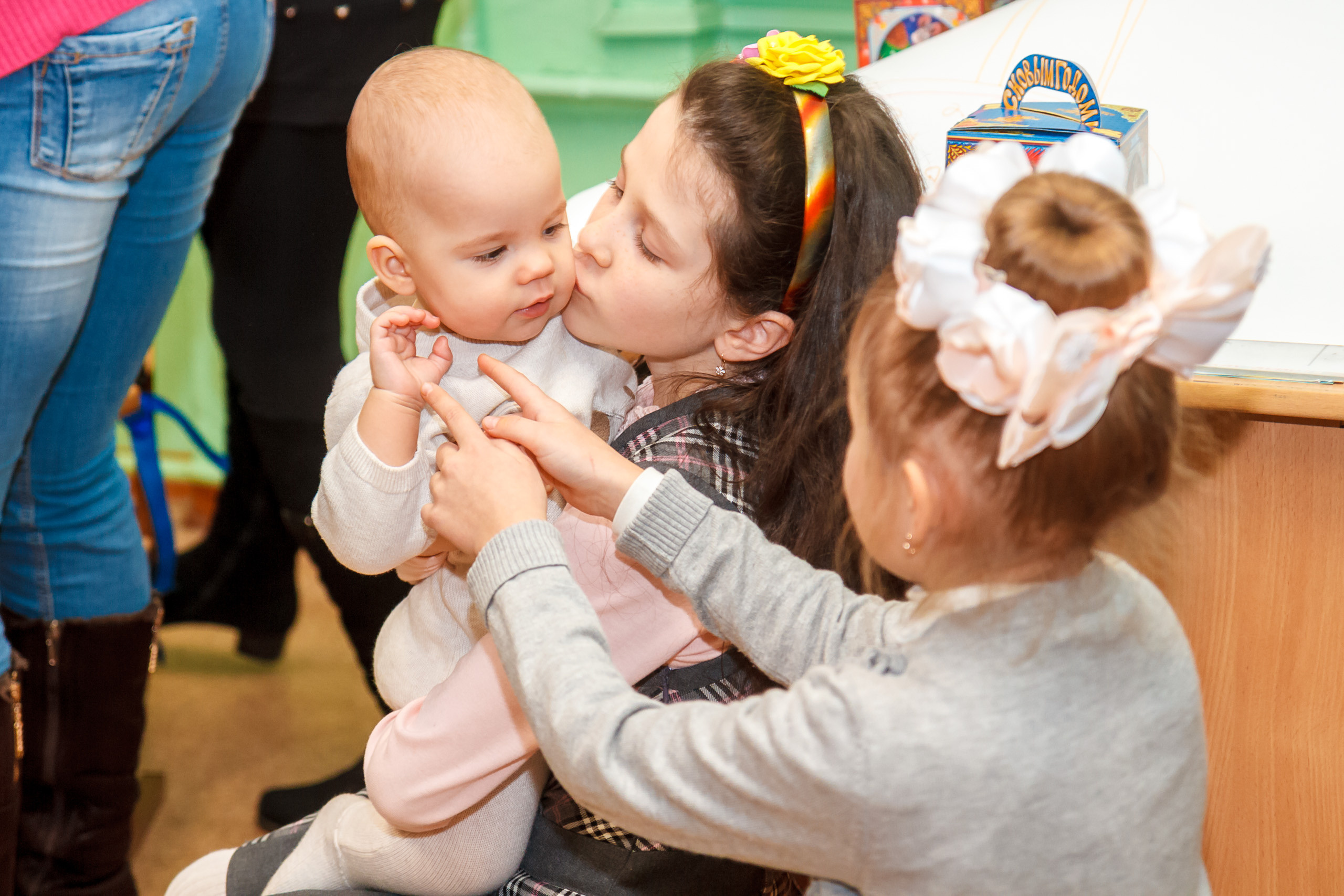 Новогодний праздник в классе. Фотографиня Мария Дикова