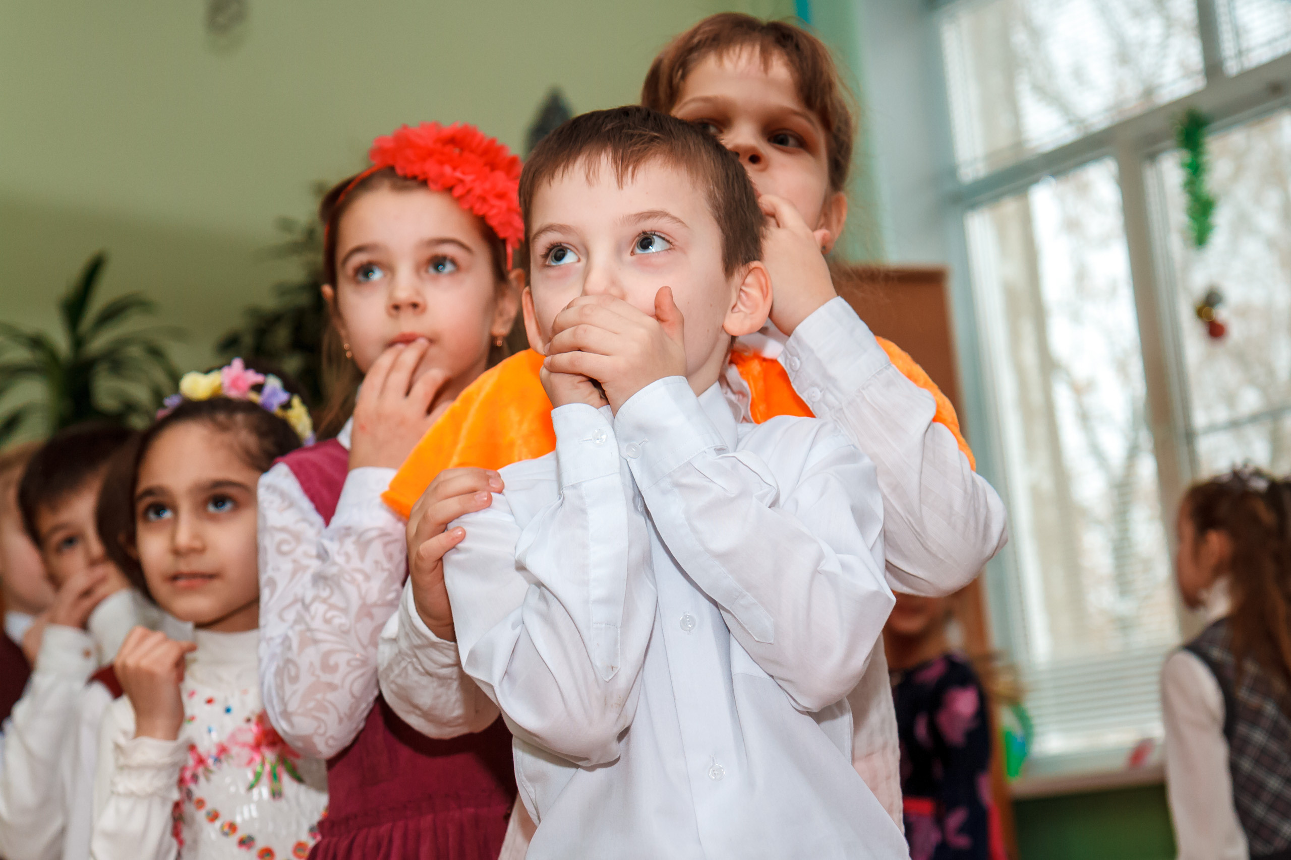 Новогодний праздник в классе. Фотографиня Мария Дикова