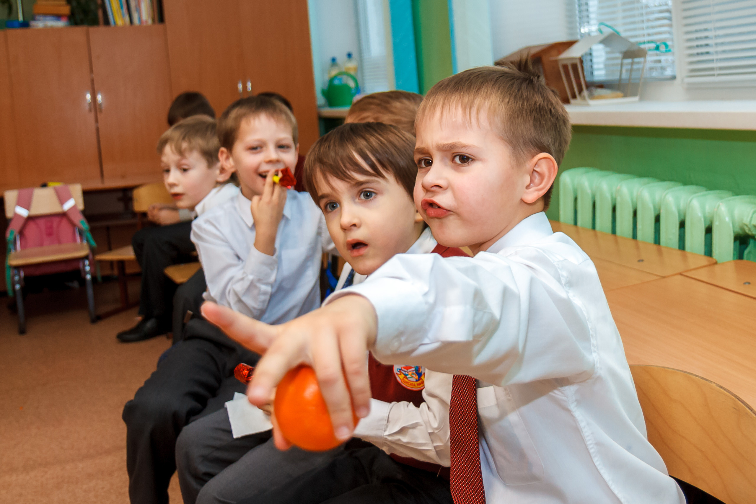 Новогодний праздник в классе. Фотографиня Мария Дикова