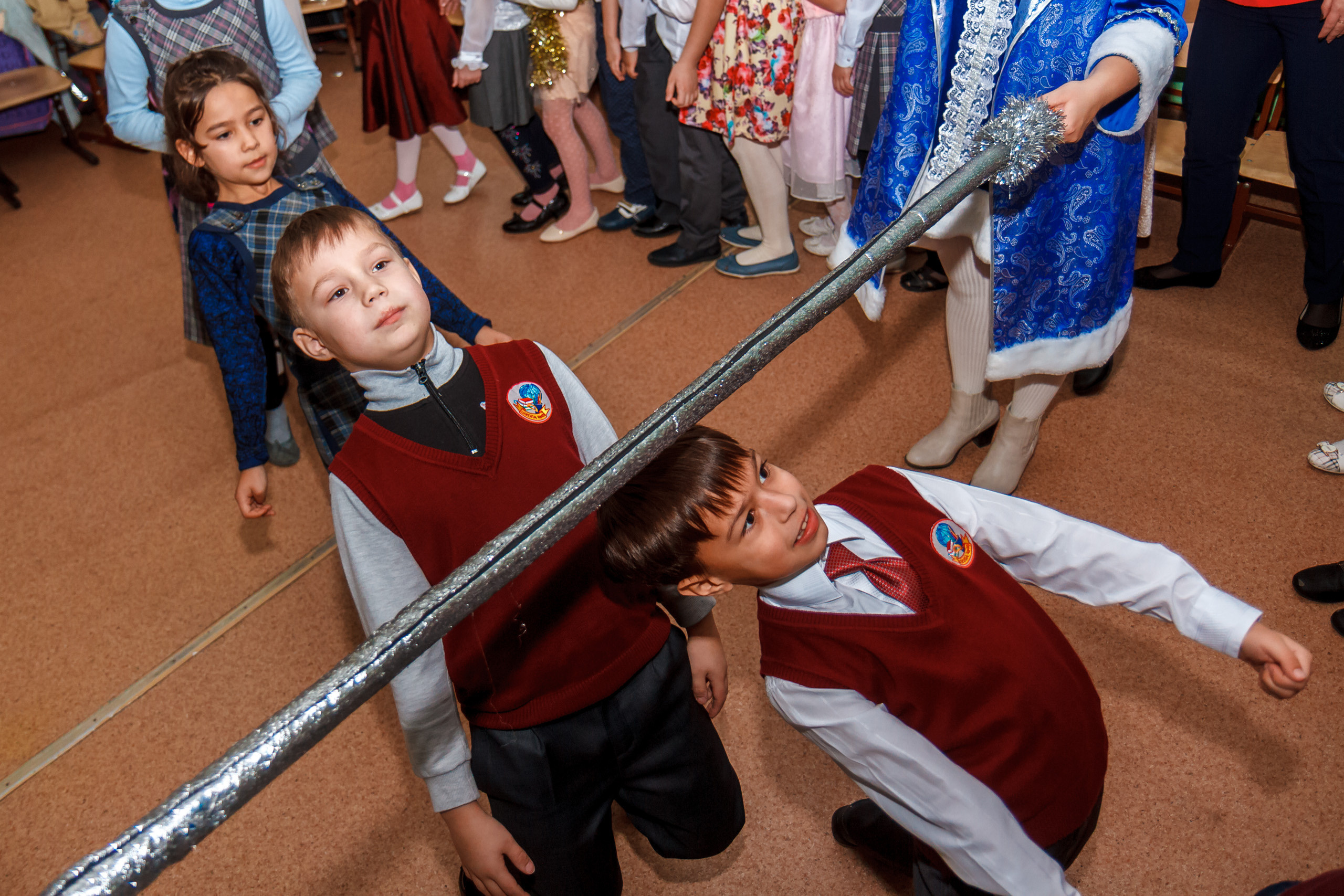 Новогодний праздник в классе. Фотографиня Мария Дикова