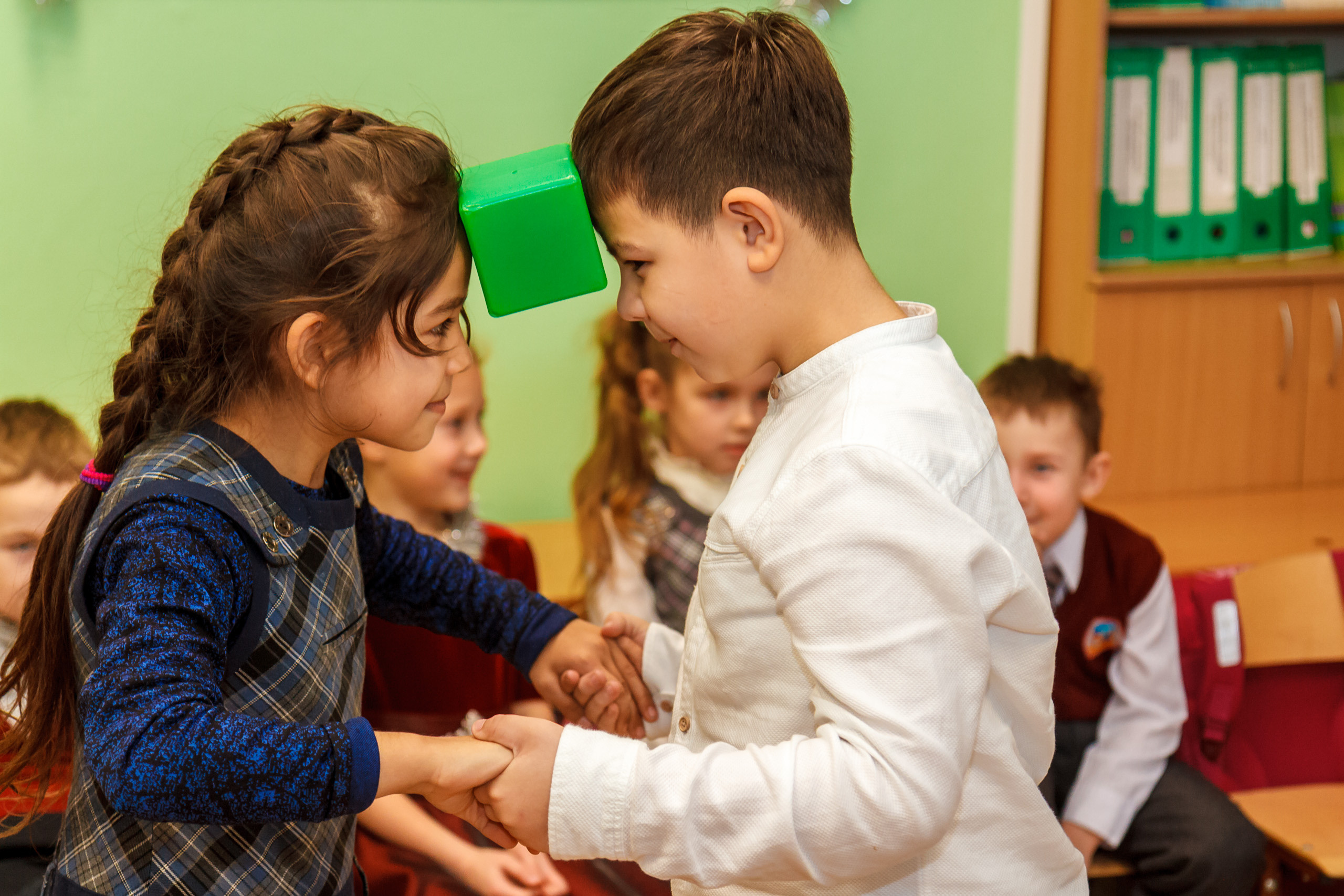 Новогодний праздник в классе. Фотографиня Мария Дикова