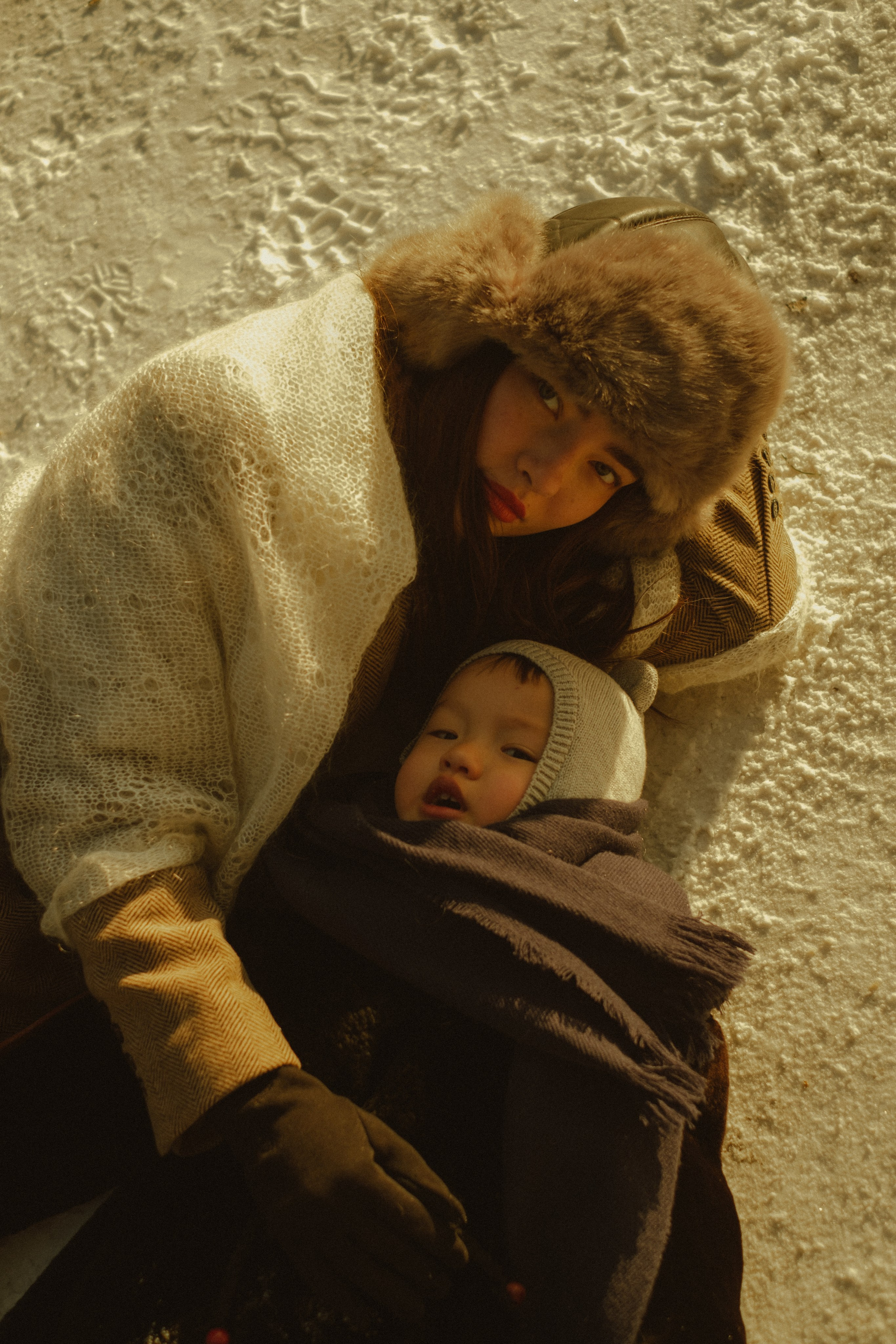 Ксюша, Том и Кирин | в стиле СССР. Фотограф в Новосибирске Диана Ильиных