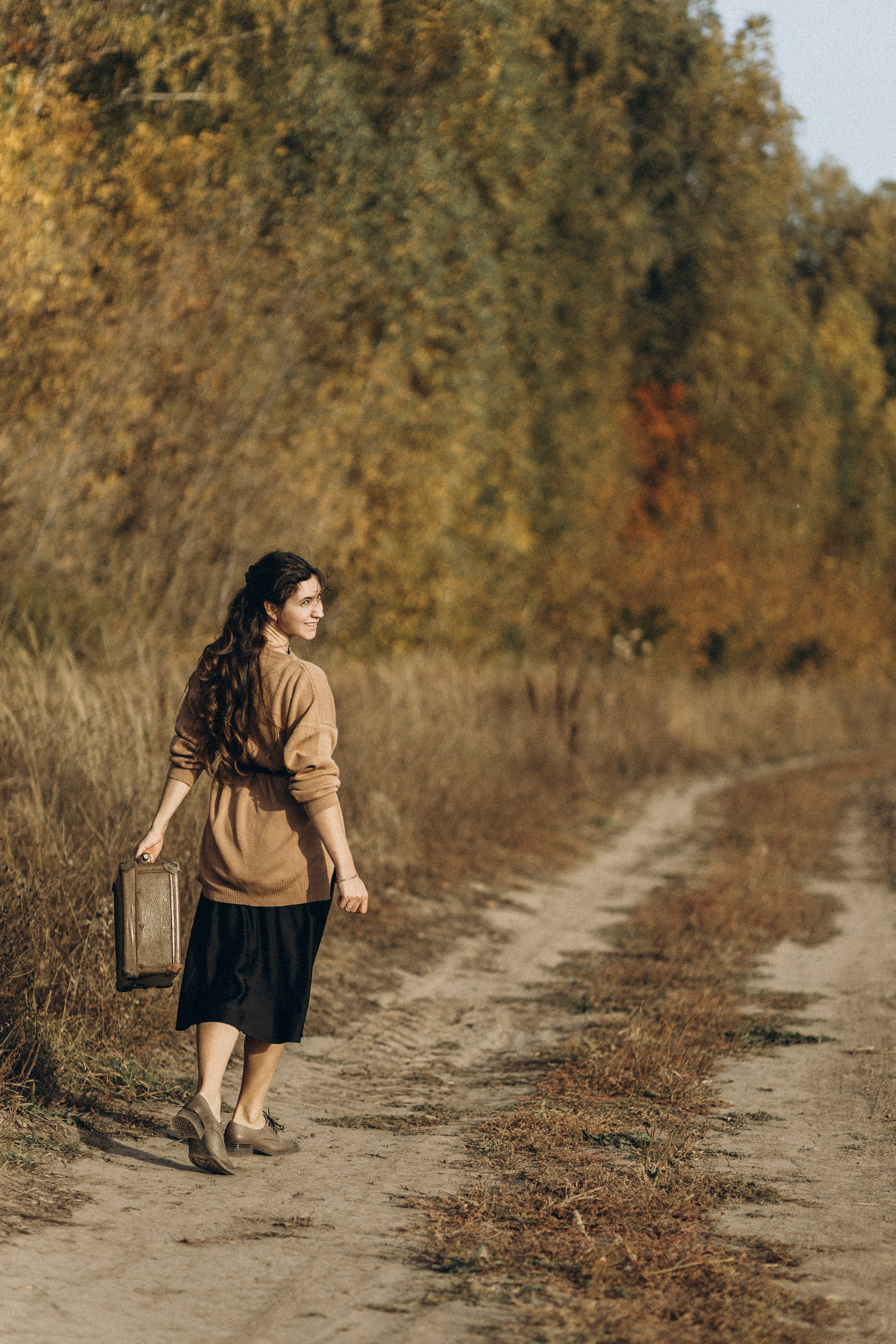 Осенняя прогулка для мамы и детей. Семейный и детский фотограф в Рязани Васюгова Мария