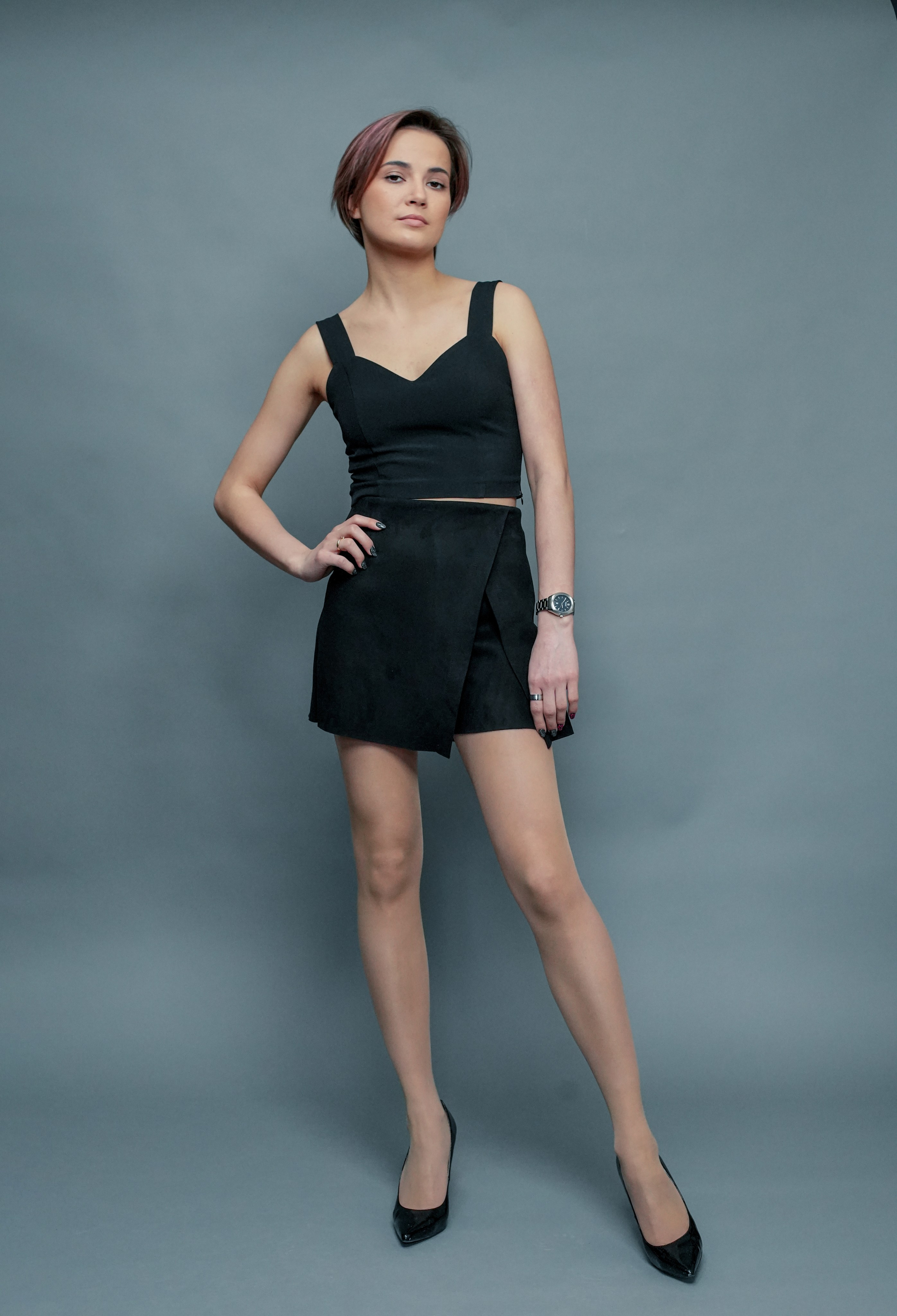 Актриса Виктория Крат. Портретная съемка в Москве, студийный фотограф Игорь Фомин