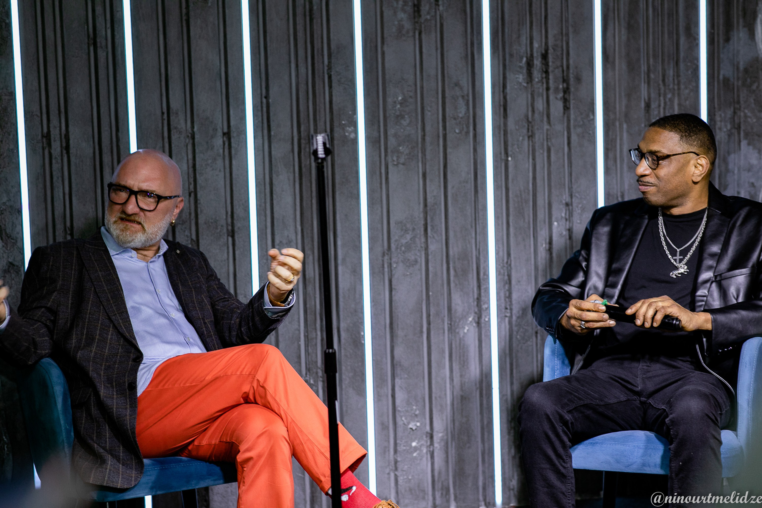 Пресс конференция Kevin Maccoy. Art photographer Nino