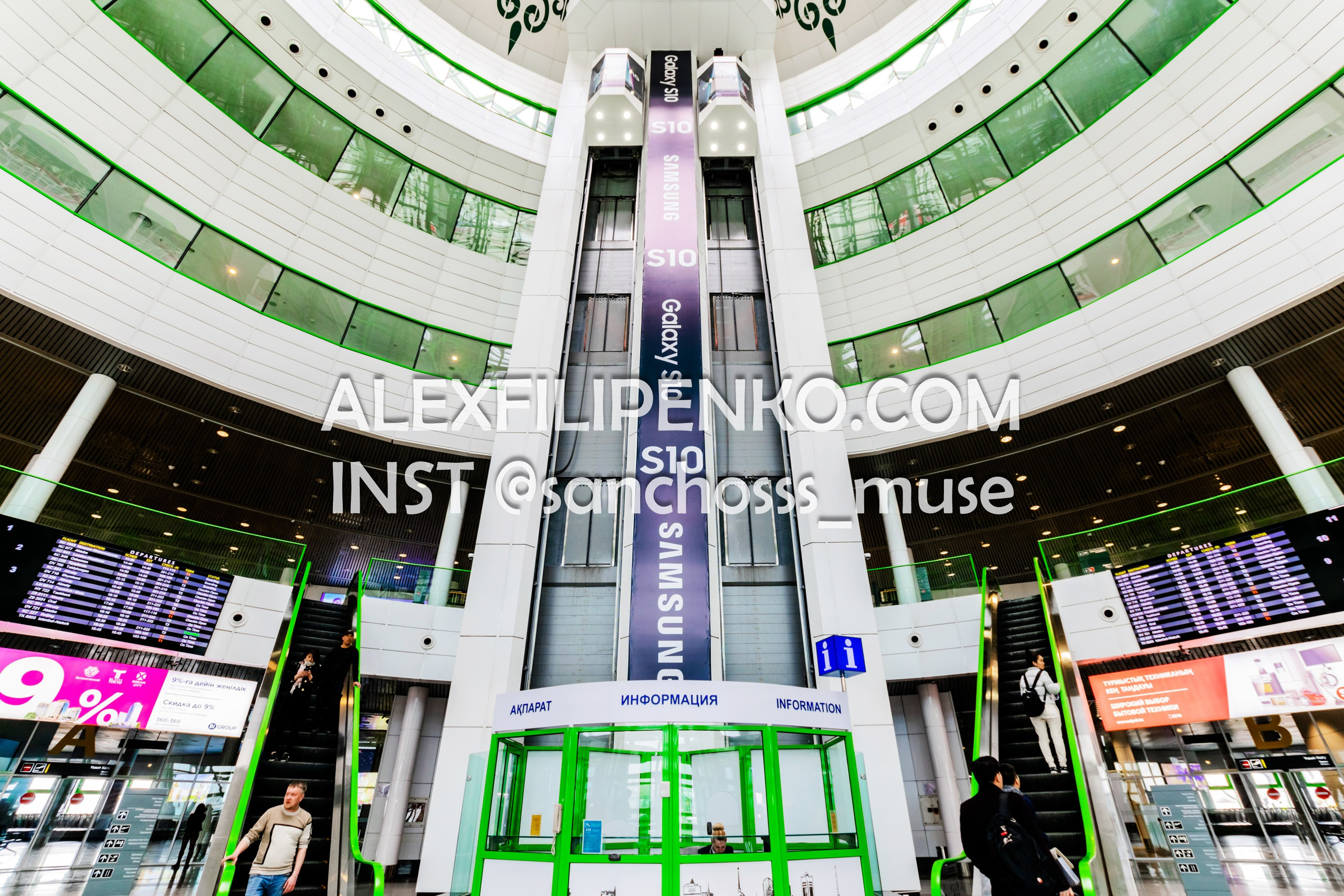 Фотосъемка для рекламного оператора MYD Production в Аэропорту Астаны. Фотограф интерьера недвижимости и архитектуры в Астане