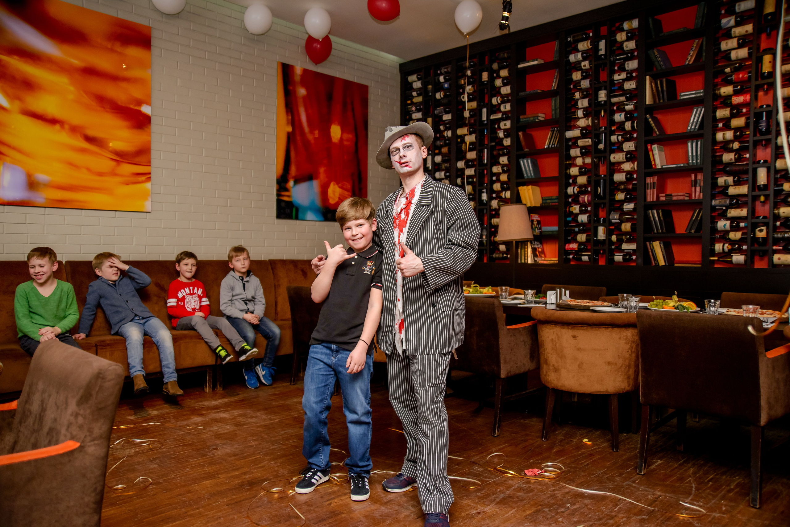 Детский день рождения в ресторане