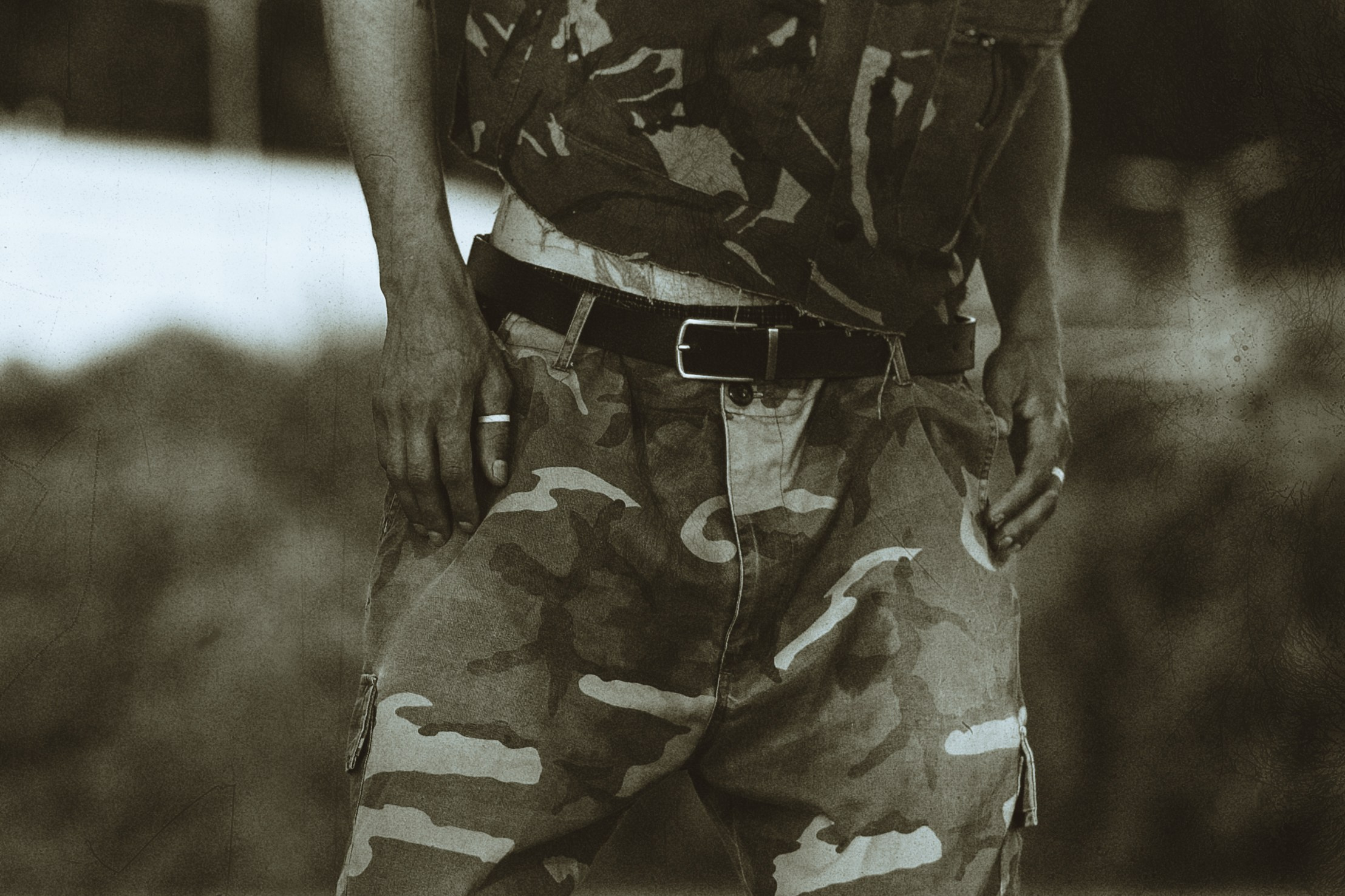 Based ShortParis. Gerasko Aleks — Портрет, кричащий тишиной