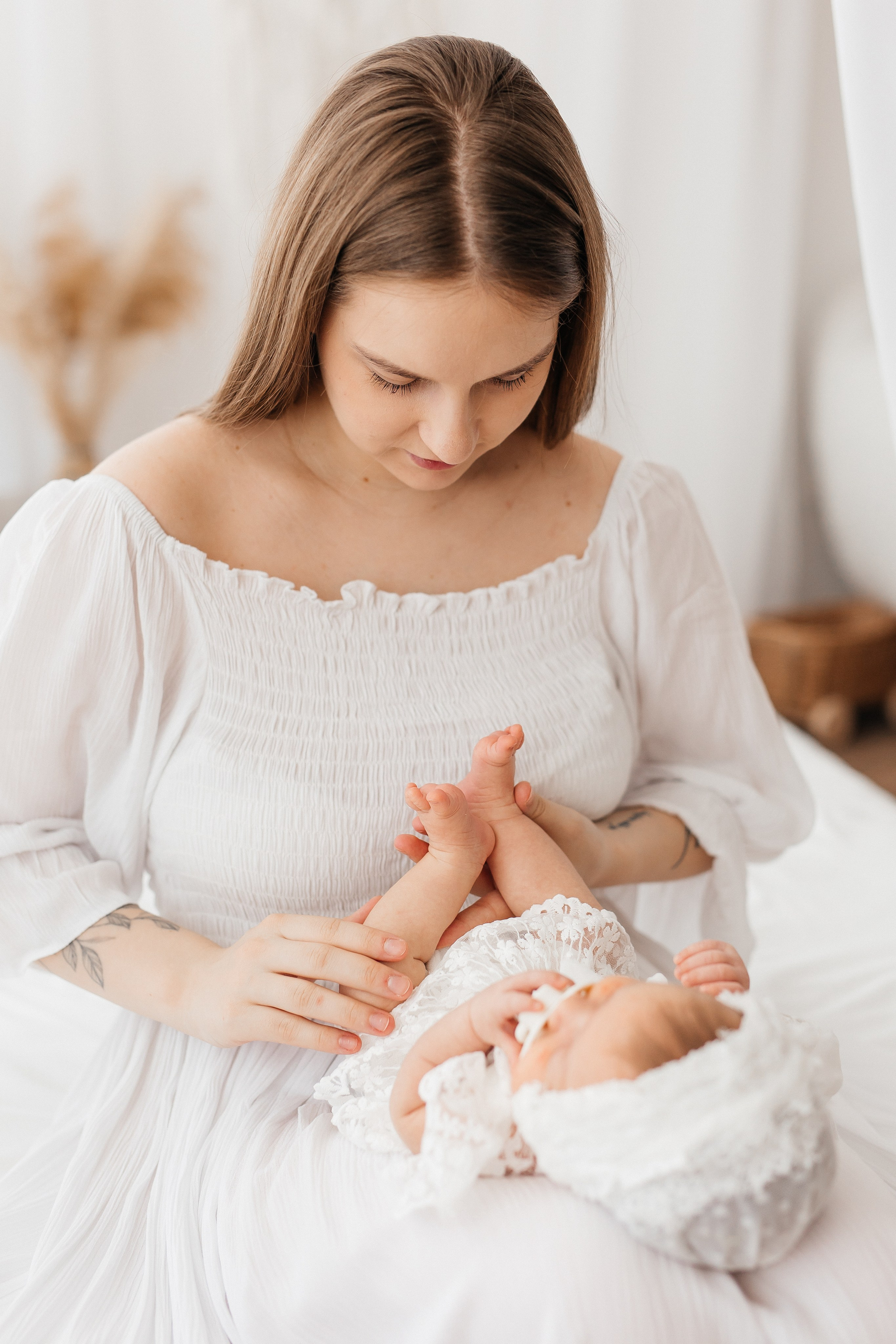Новорожденные. Света. Профессиональная детская и семейная фотостудия в Краснодаре