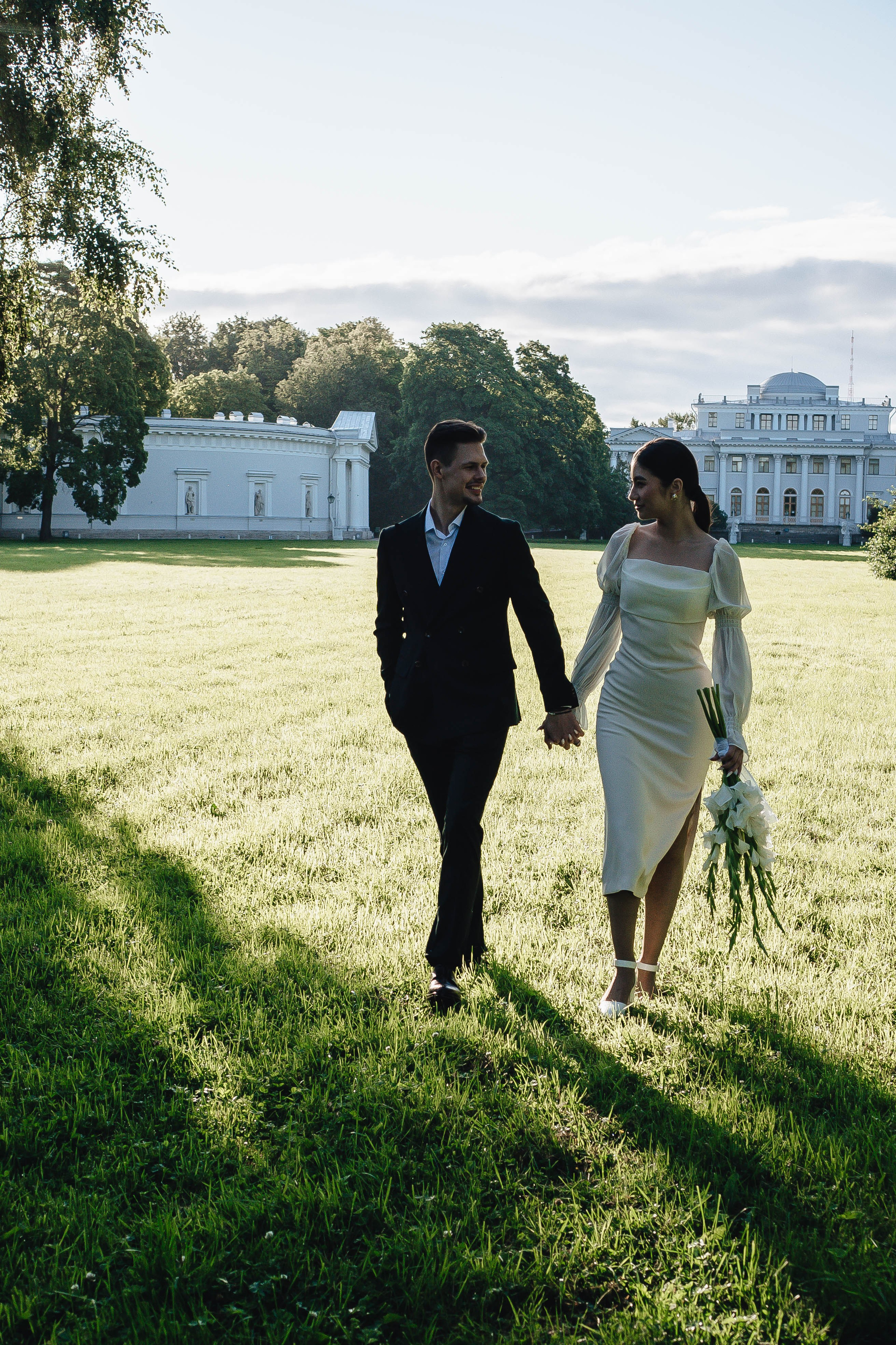 СВАДЕБНАЯ СЬЕМКА НА РАССВЕТЕ НА ЕЛАГИНОМ ОСТОРОВЕ. Профессиональный фотограф, Санкт-Петербург — Виктория Богомолова