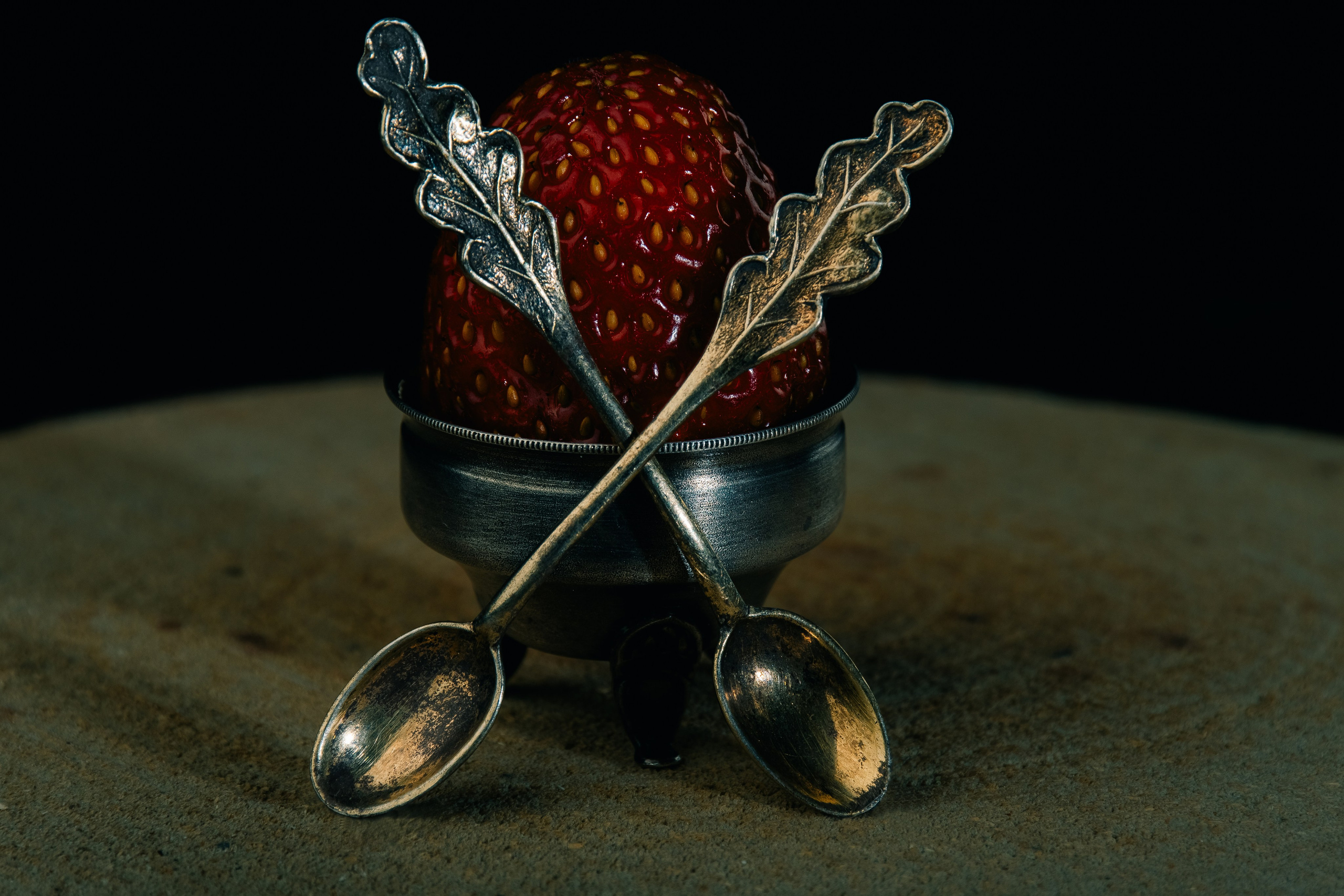 Мельхиоровый набор. Предметный, рекламный, ювелирный фотограф в Москве