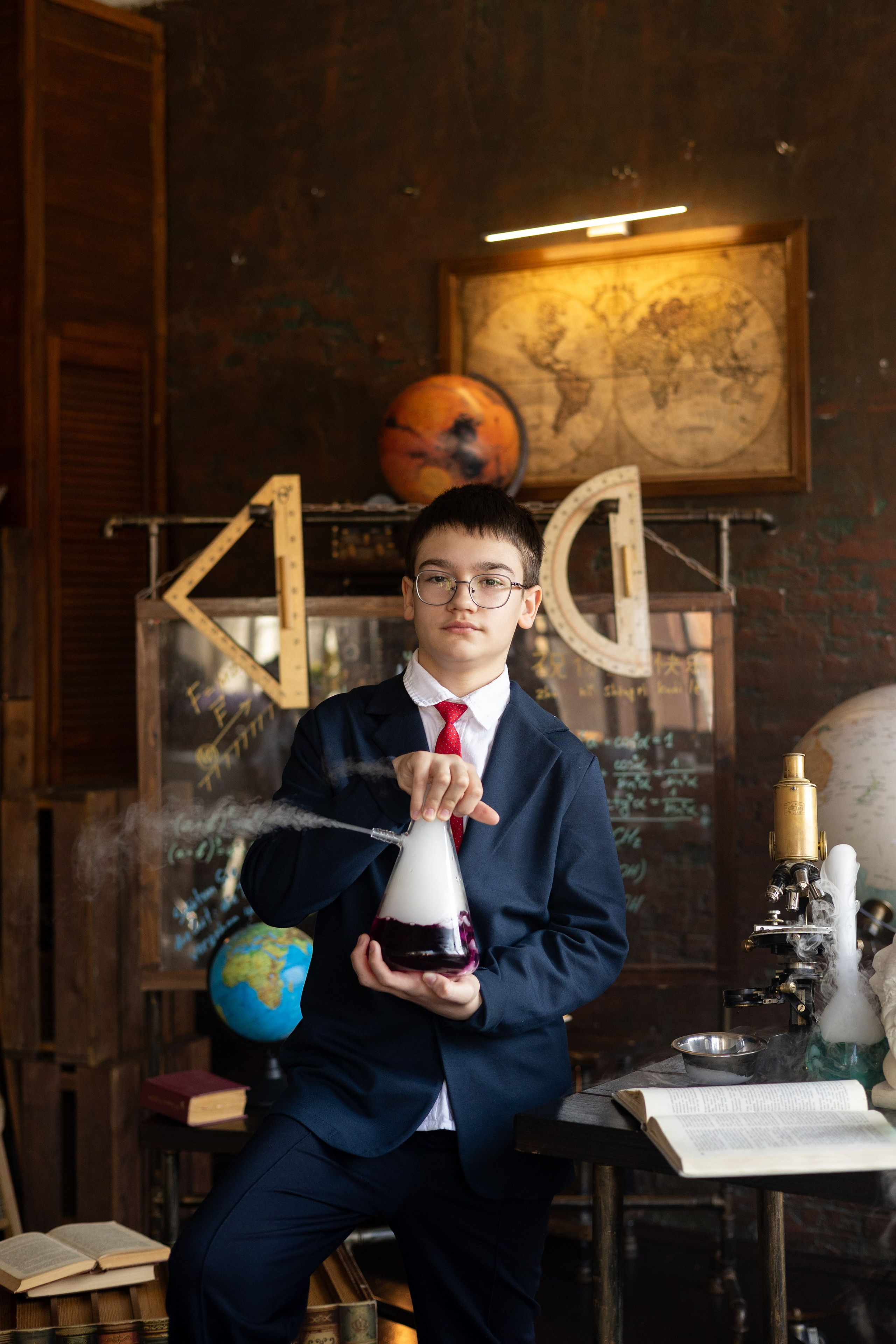 Фотосессия в лаборатории. Семейный фотограф в Москве Марина Петра