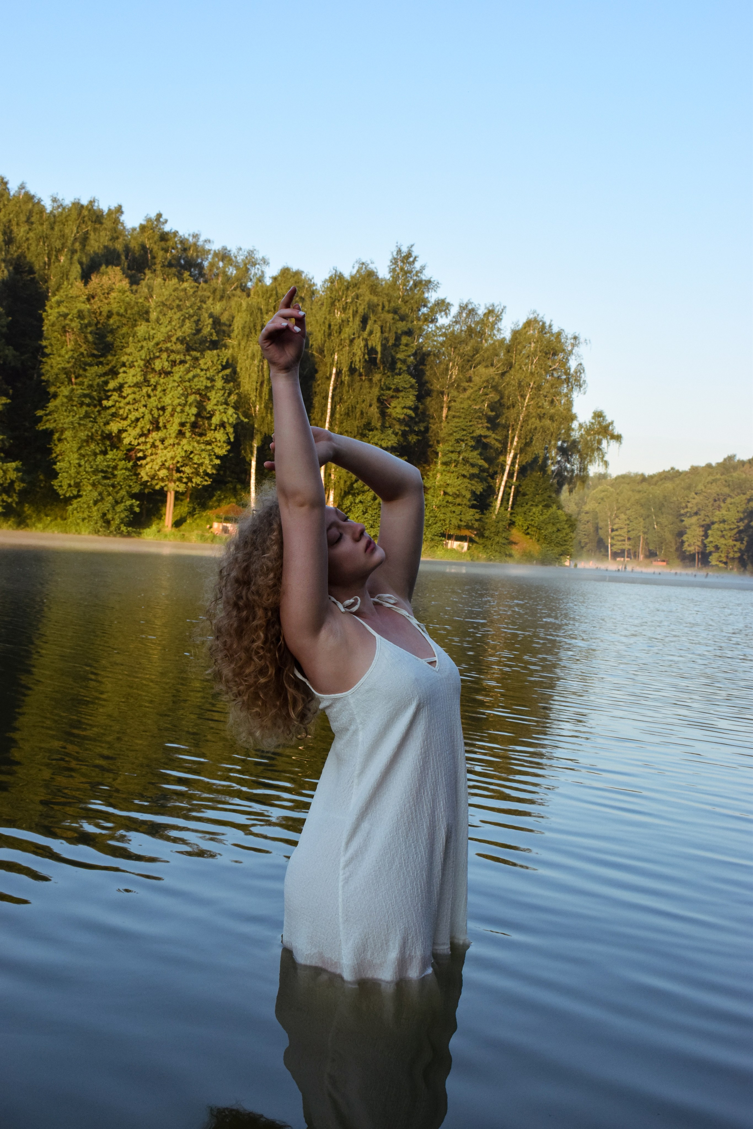 Утро на озере. Фотограф Москва