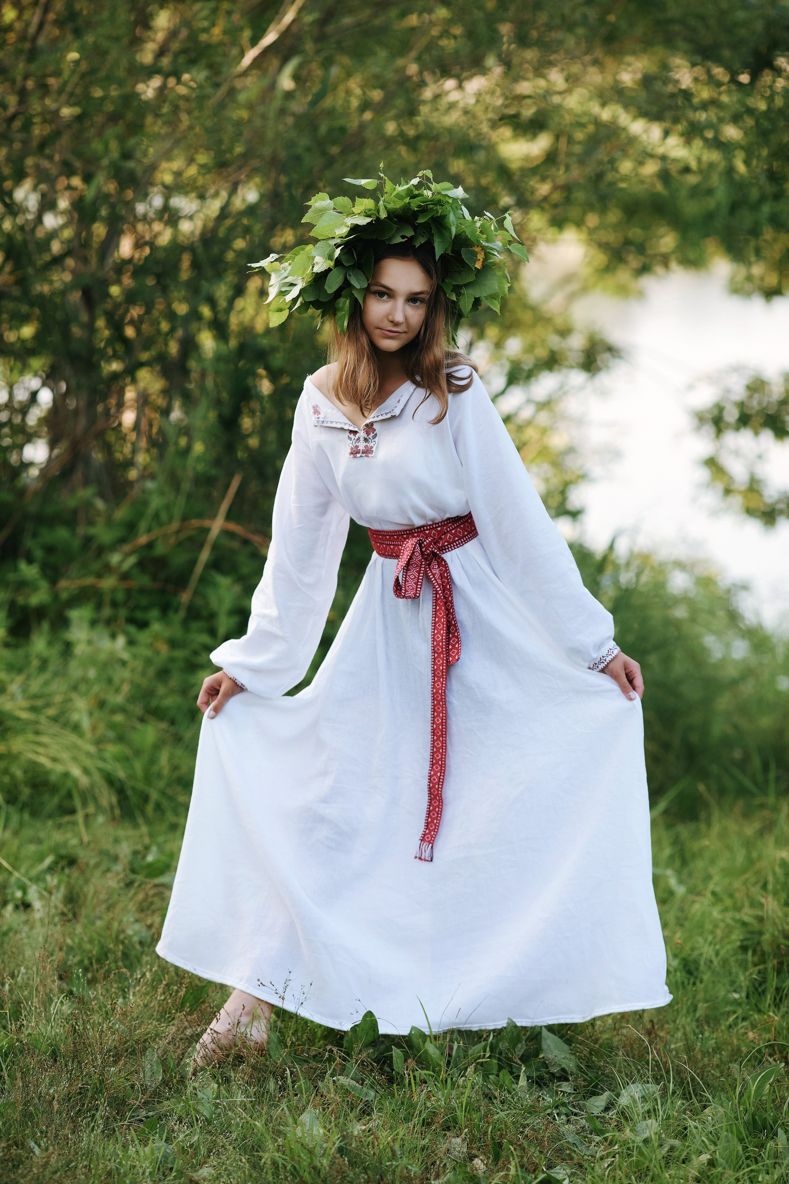 Детская фотосессия в стиле Ивана Купала