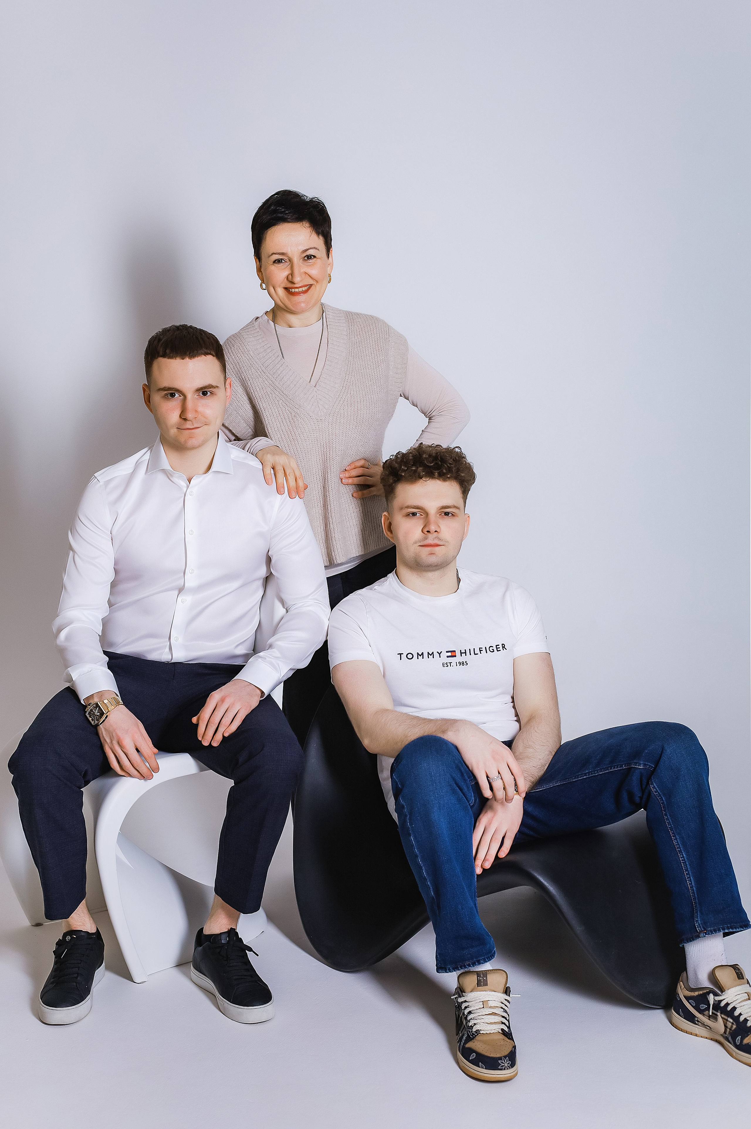 Александра с семьей. Визуал для эспертов и блогеров