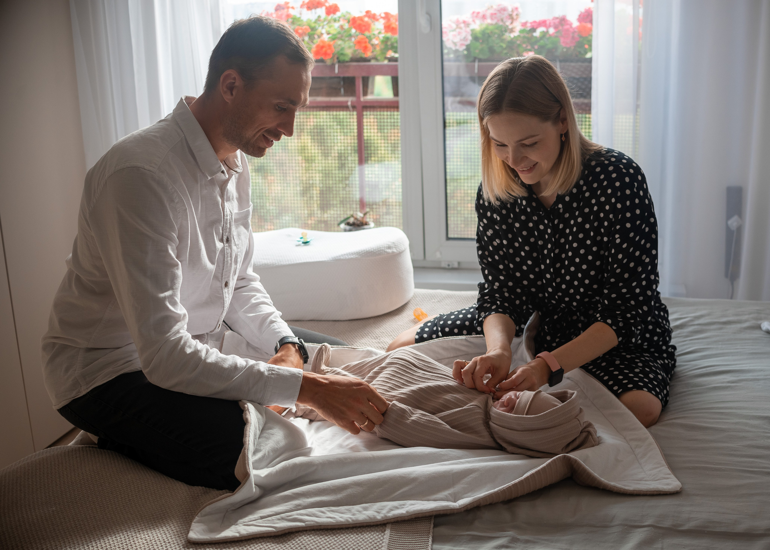 Выписка Константина 2РД. Семейный фотограф на выписку из роддома и крещение Минск Настя Гришук