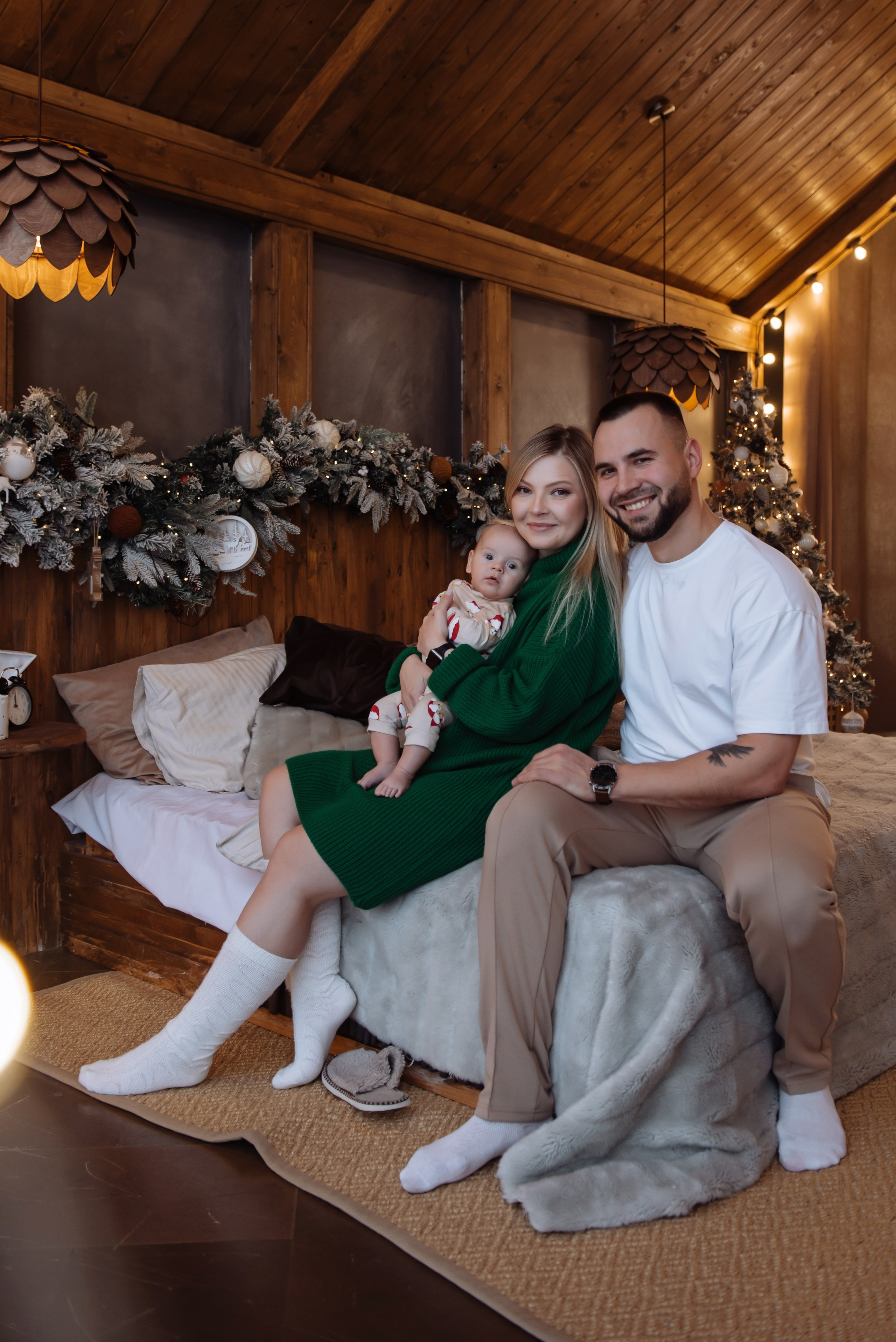 New Year Юля, Рома и маленький Эрик. Свадебный, портретный, фотограф беременности в Нижнем Новгороде Алина Зиновьева