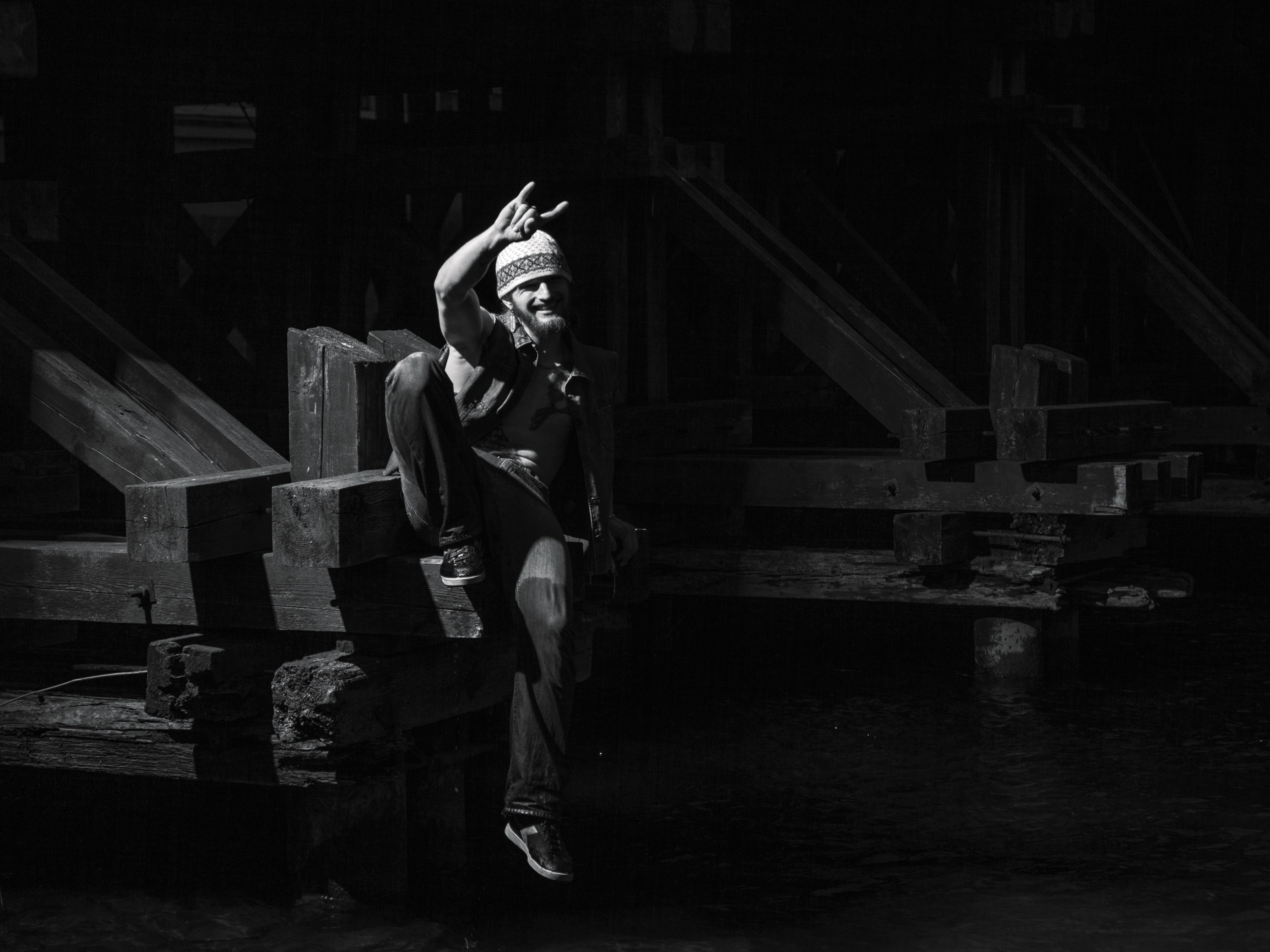 Фотосессия для рок-музыканта. Фотограф и видеограф Даня Хазигалиев