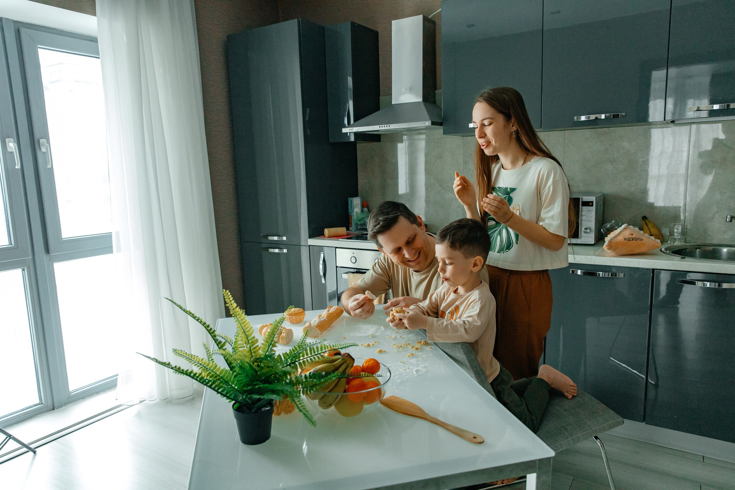 Семейная кухня. Свадебный фотограф в Казани, РТ, РФ Миннуллин Динар