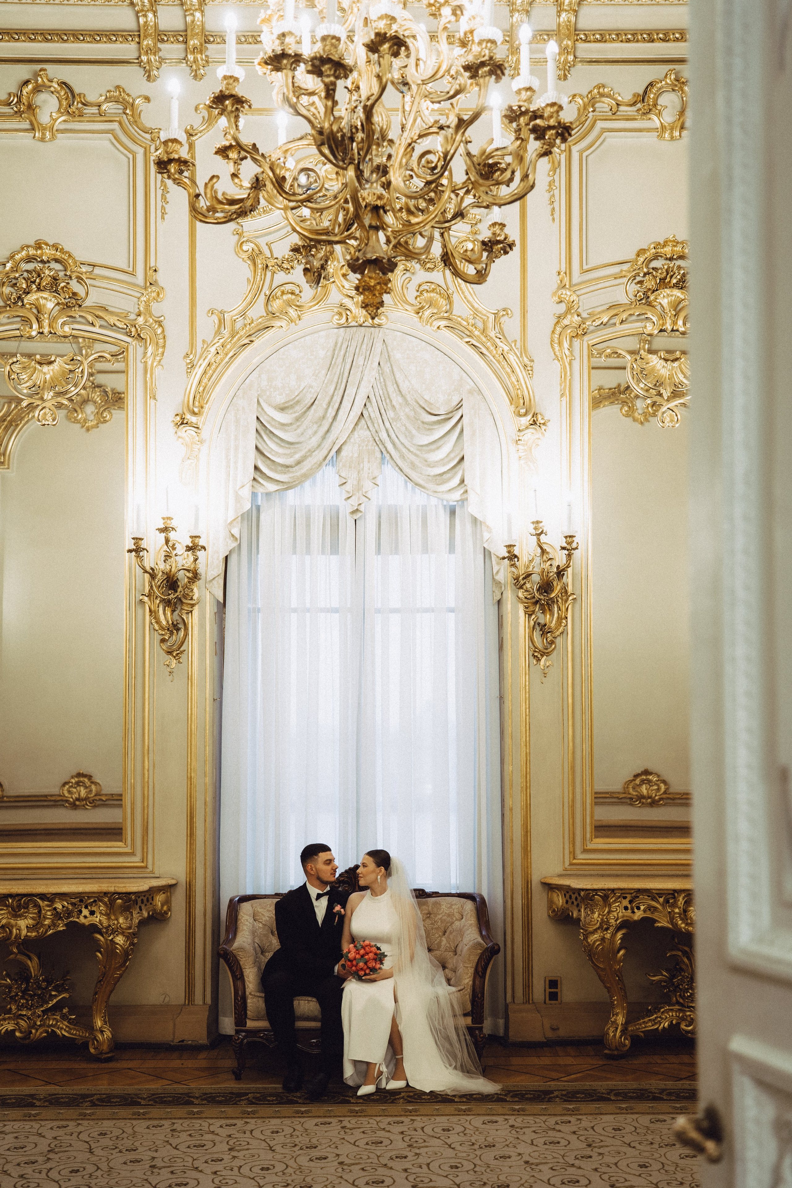 СВАДЕБНАЯ СЬЕМКА В ПЕВОМ ДВОРЦЕ БРАКОСОЧЕТАНИЯ. Профессиональный фотограф, Санкт-Петербург — Виктория Богомолова