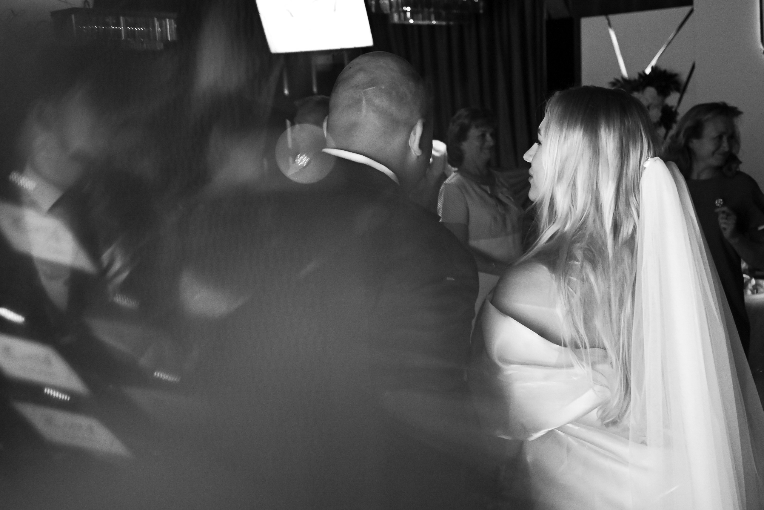 Black and white film. <3