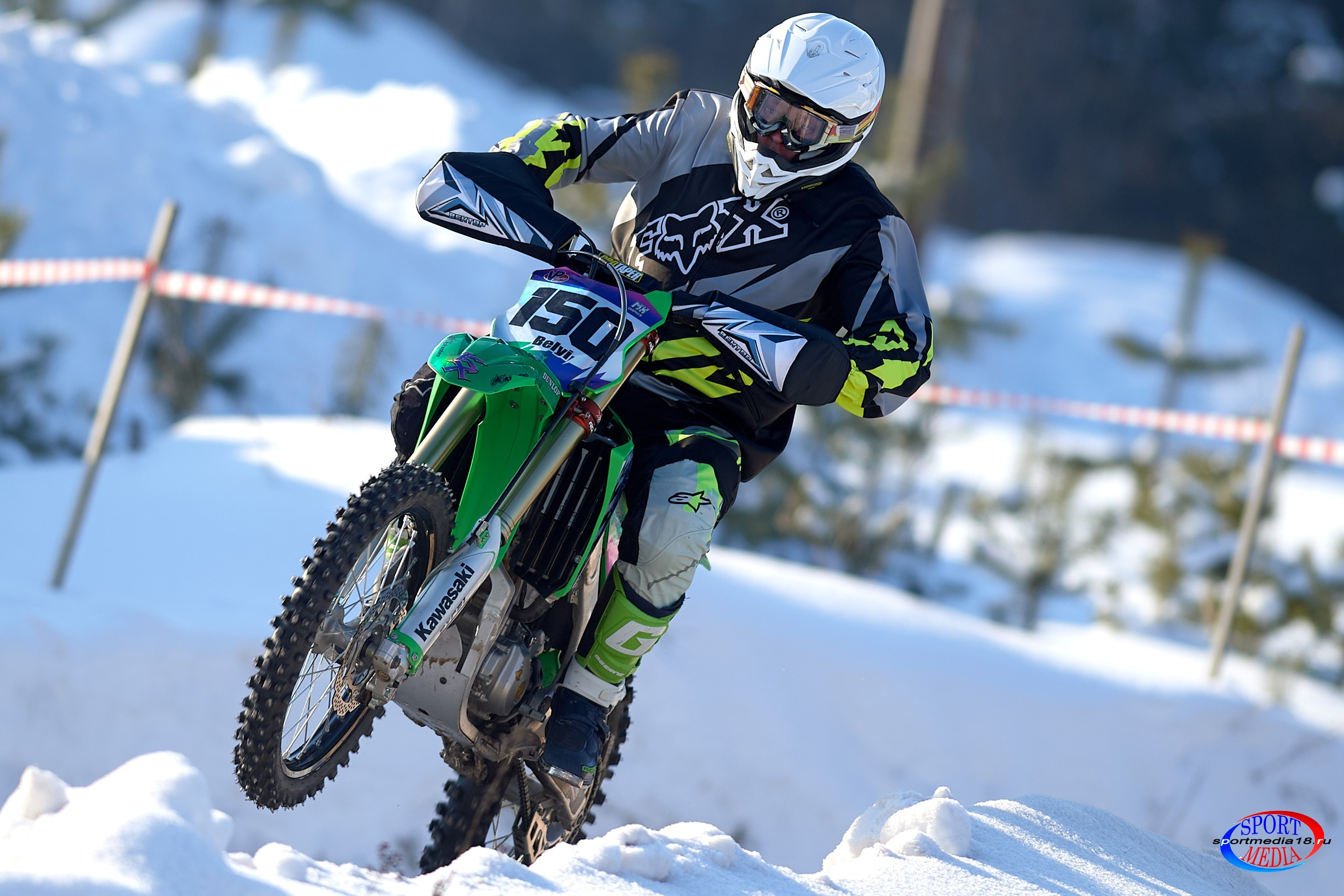 3 этап Кубка Удмуртской Республики по мотокроссу. Воткинск 23.02.2025. Спортивный репортажный фотограф в Ижевске Сергей Мерзляков