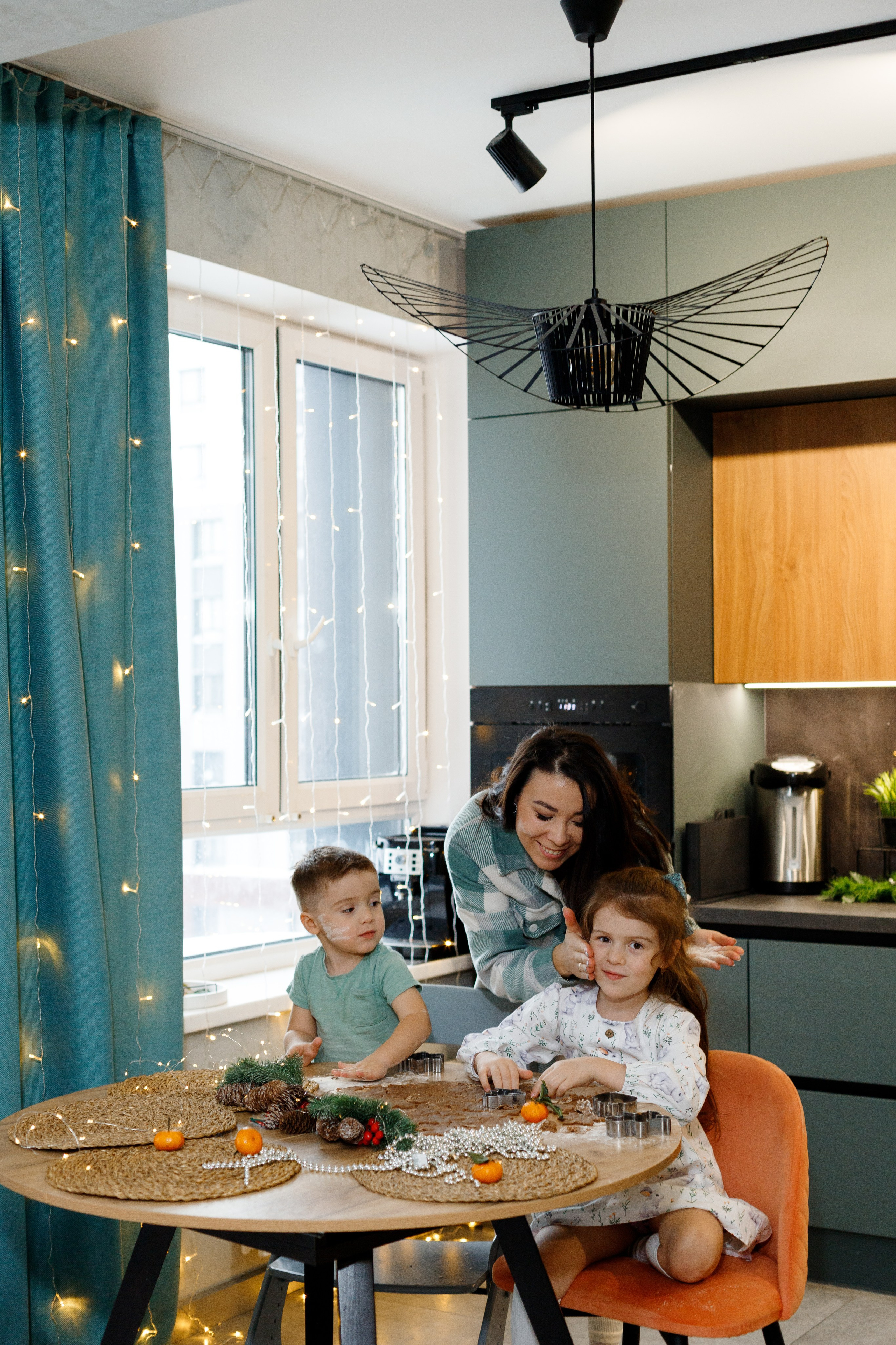 Предновогодняя домашняя фотосессия. Фотограф Александра Сыщенко